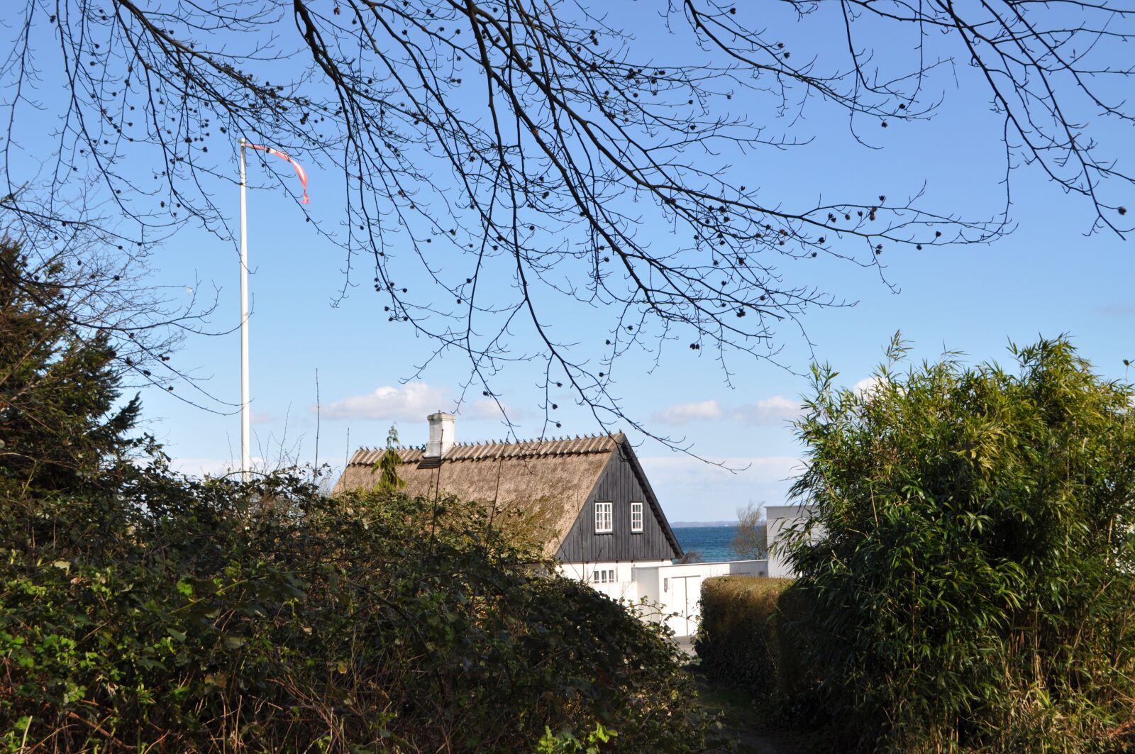 Nikon D5000 sample photo. House, sea, view photography