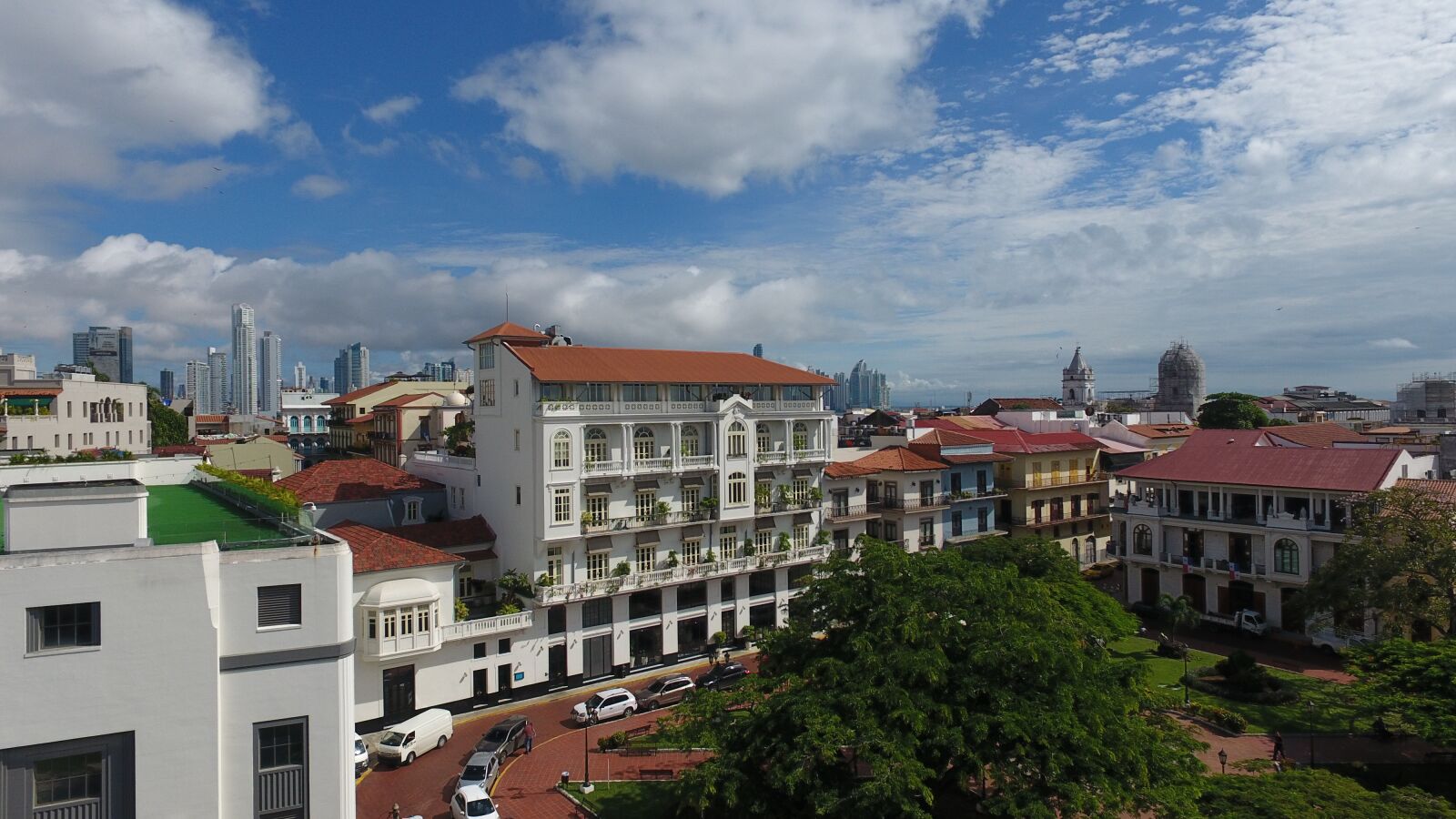 DJI FC330 sample photo. Panama, casco viejo, casco photography