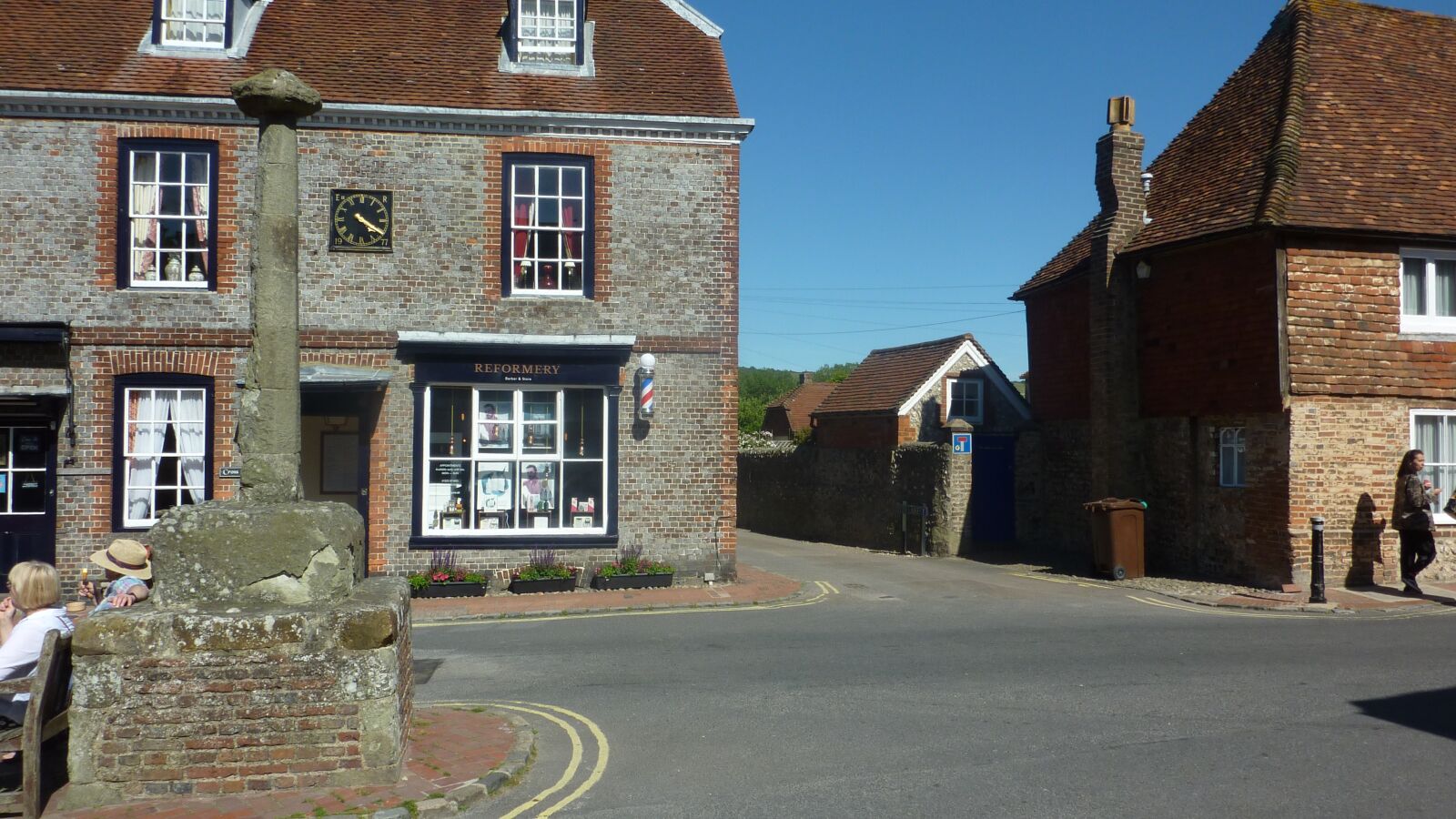 Panasonic DMC-TZ7 sample photo. England, flat land, village photography