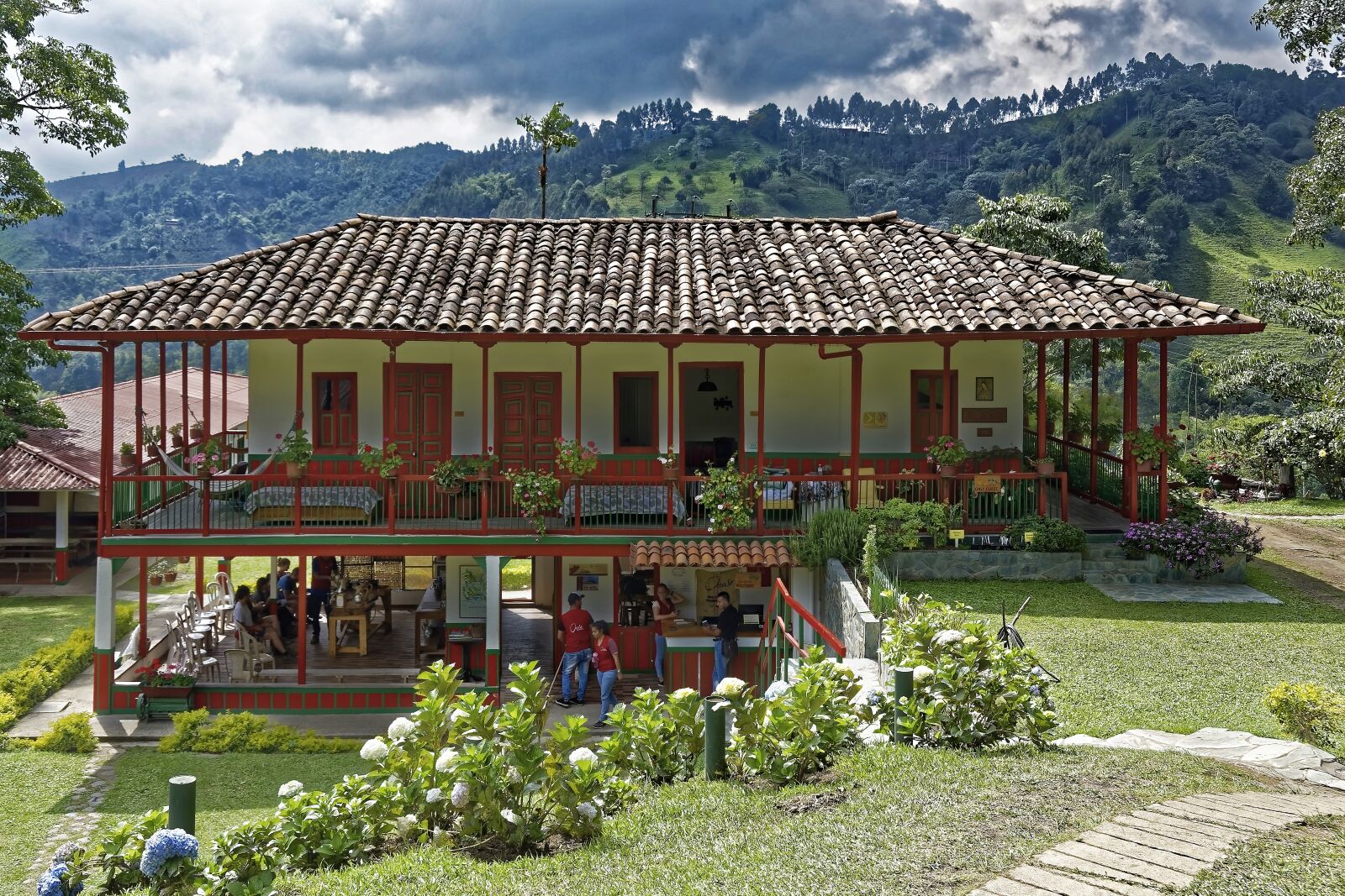 Nikon D500 sample photo. Colombia, finca, building photography