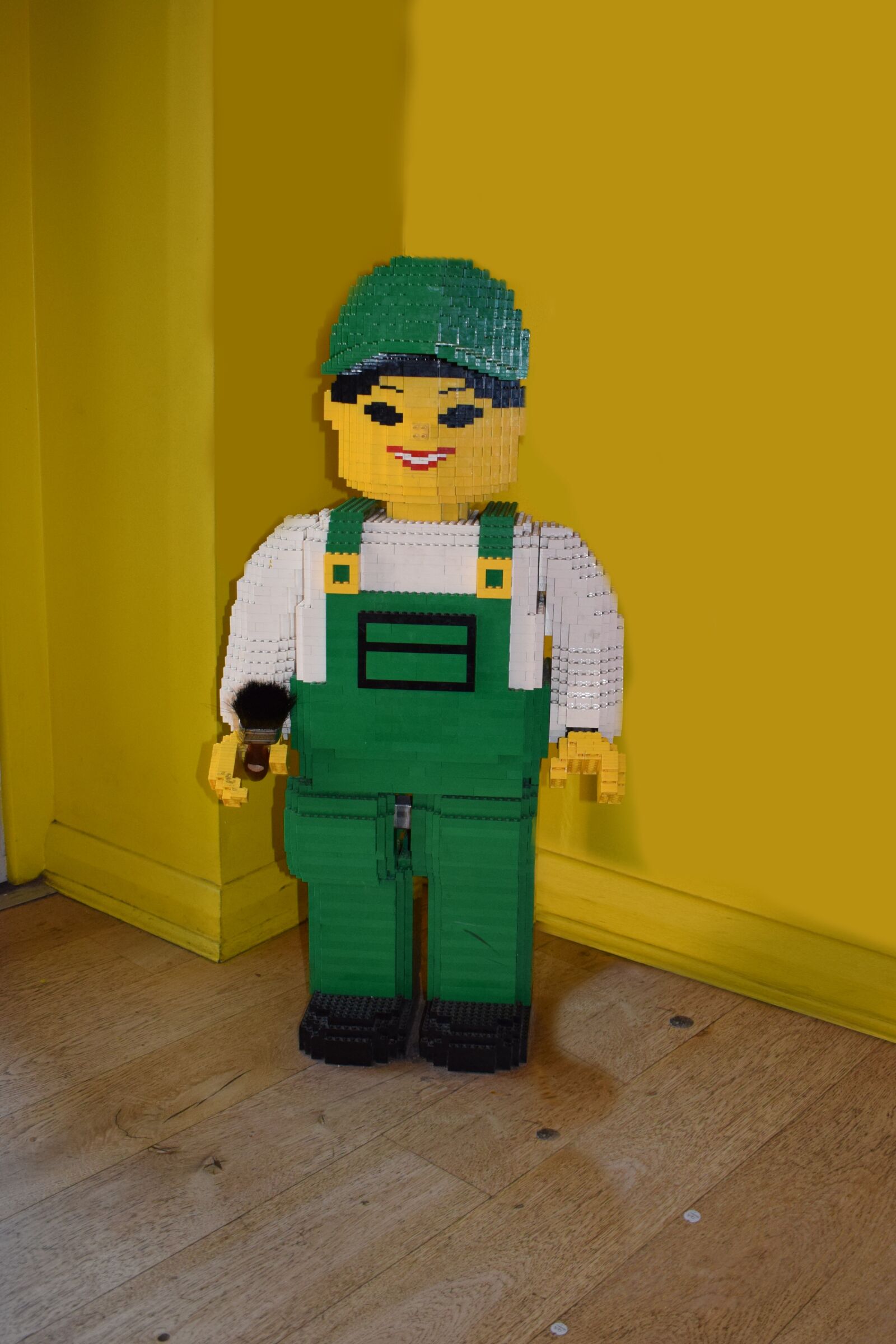 Nikon D3300 sample photo. Lego, lego painter, builder photography