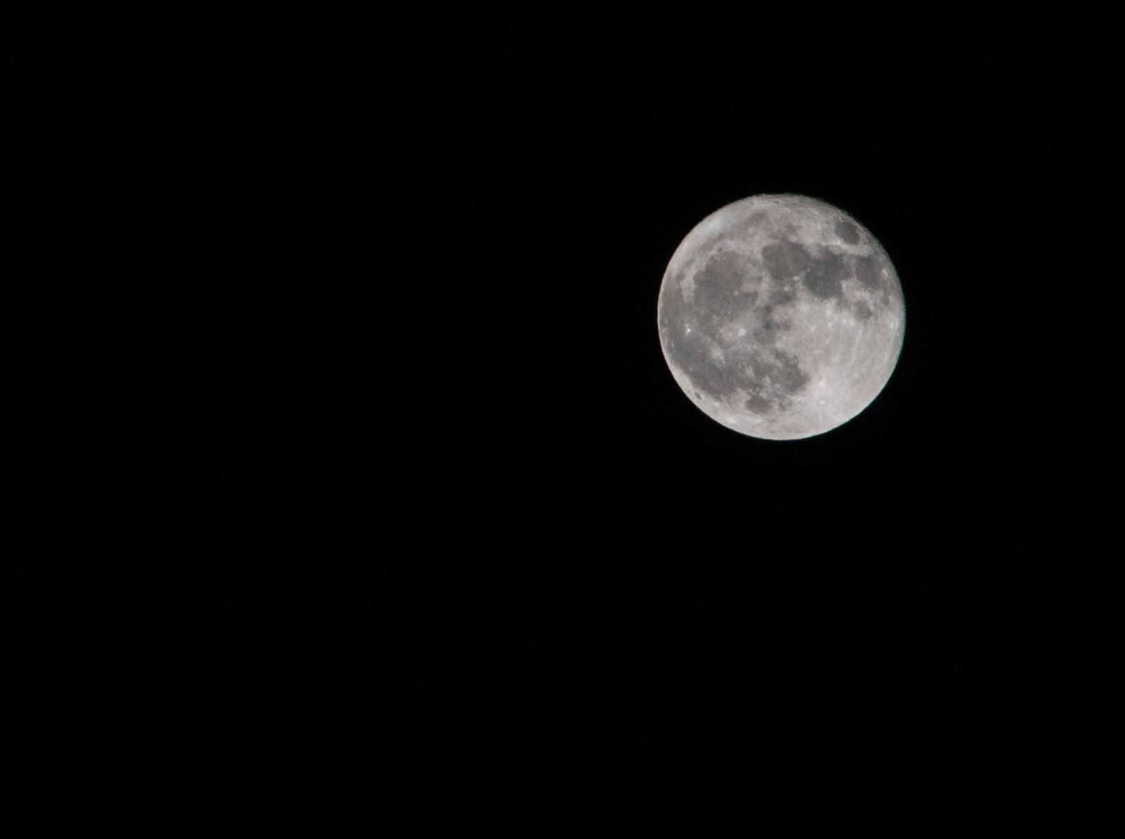Nikon D5500 sample photo. Moon, night, full moon photography
