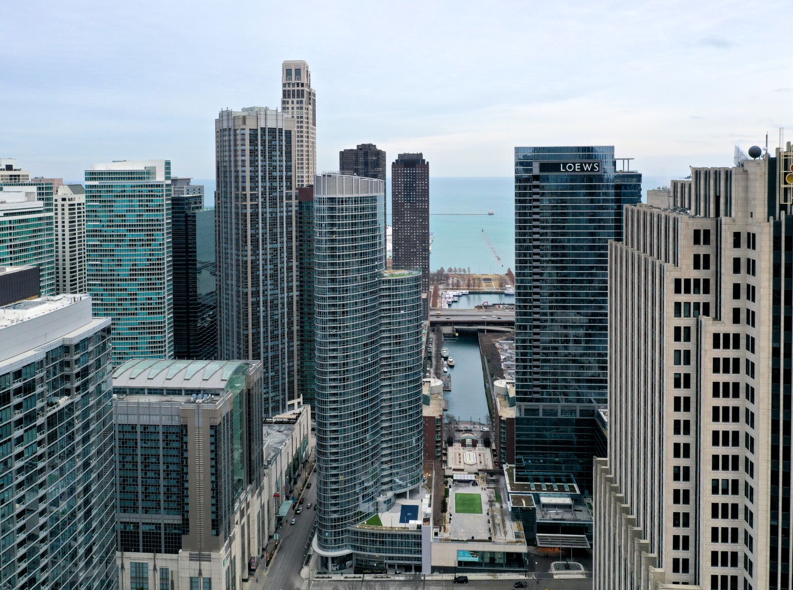 Hasselblad L1D-20c sample photo. Chicago river, chicago, skyline photography