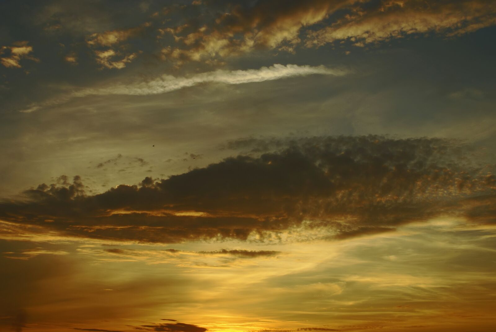Sony Alpha DSLR-A100 sample photo. Sky, clouds, altocumulus photography