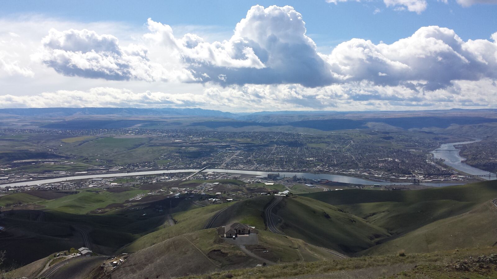 Samsung Galaxy S4 sample photo. Sky, clouds, mountain photography