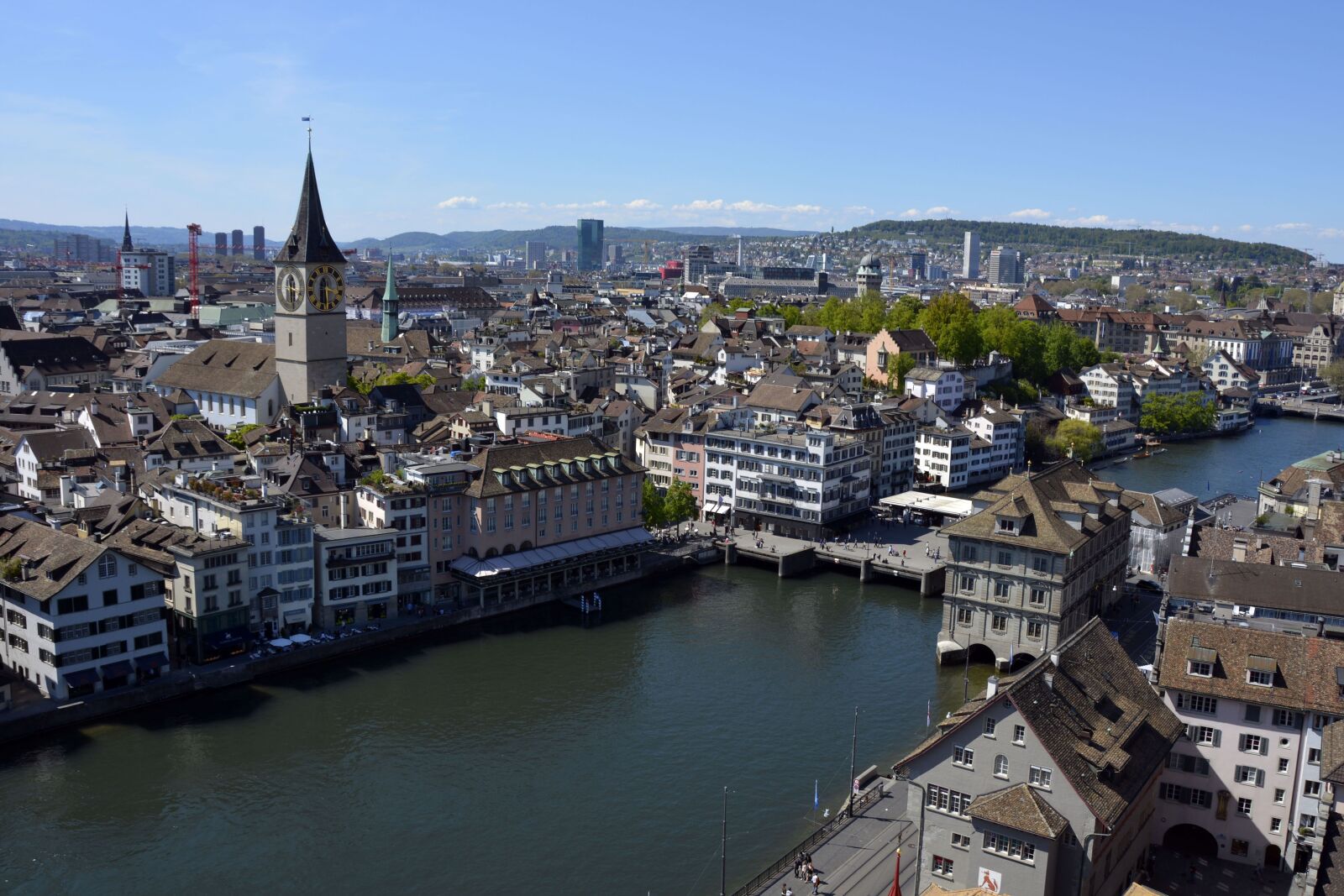 Nikon D7100 sample photo. Zurich, limmat, river photography