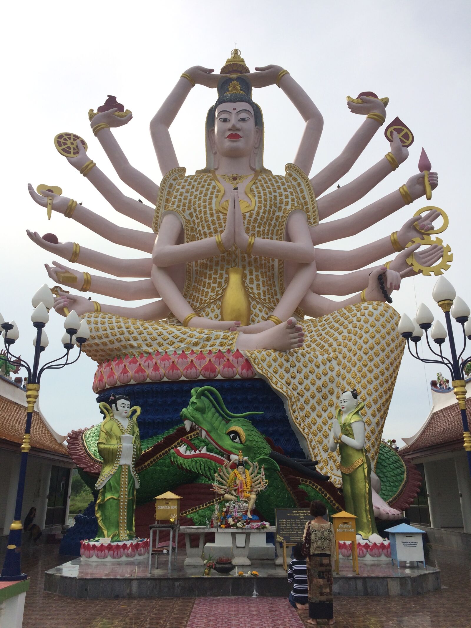 iPhone 5s back camera 4.15mm f/2.2 sample photo. Thailand, koh samui, buddha photography