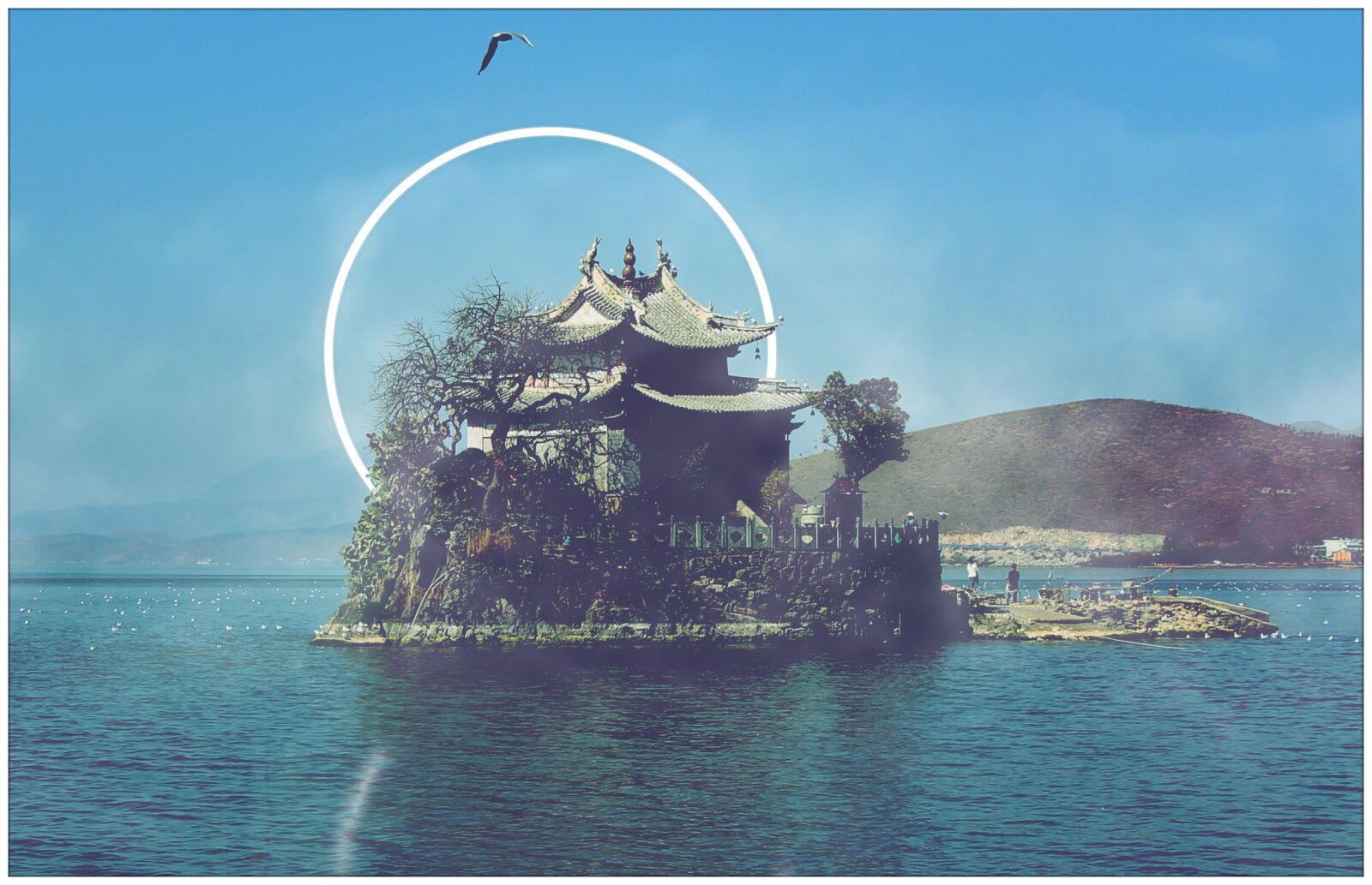 Canon EOS 700D (EOS Rebel T5i / EOS Kiss X7i) sample photo. Small putuo, dali, temple photography