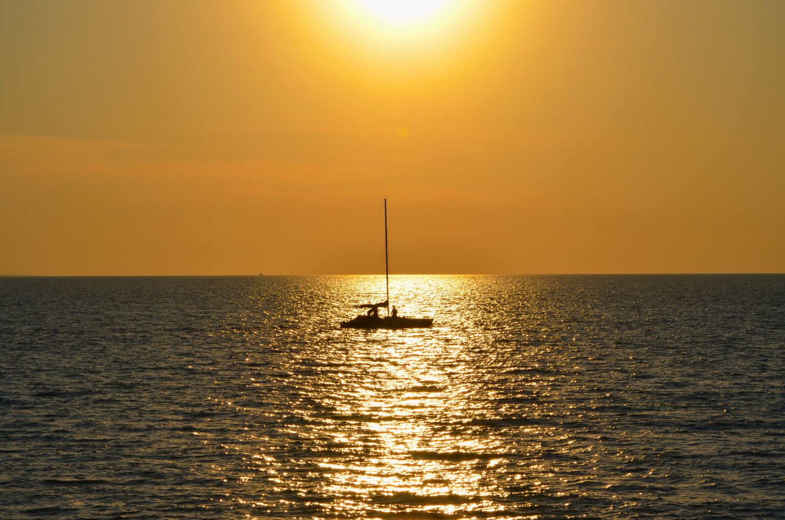 Nikon D5100 sample photo. Tropical, sunset, boat photography