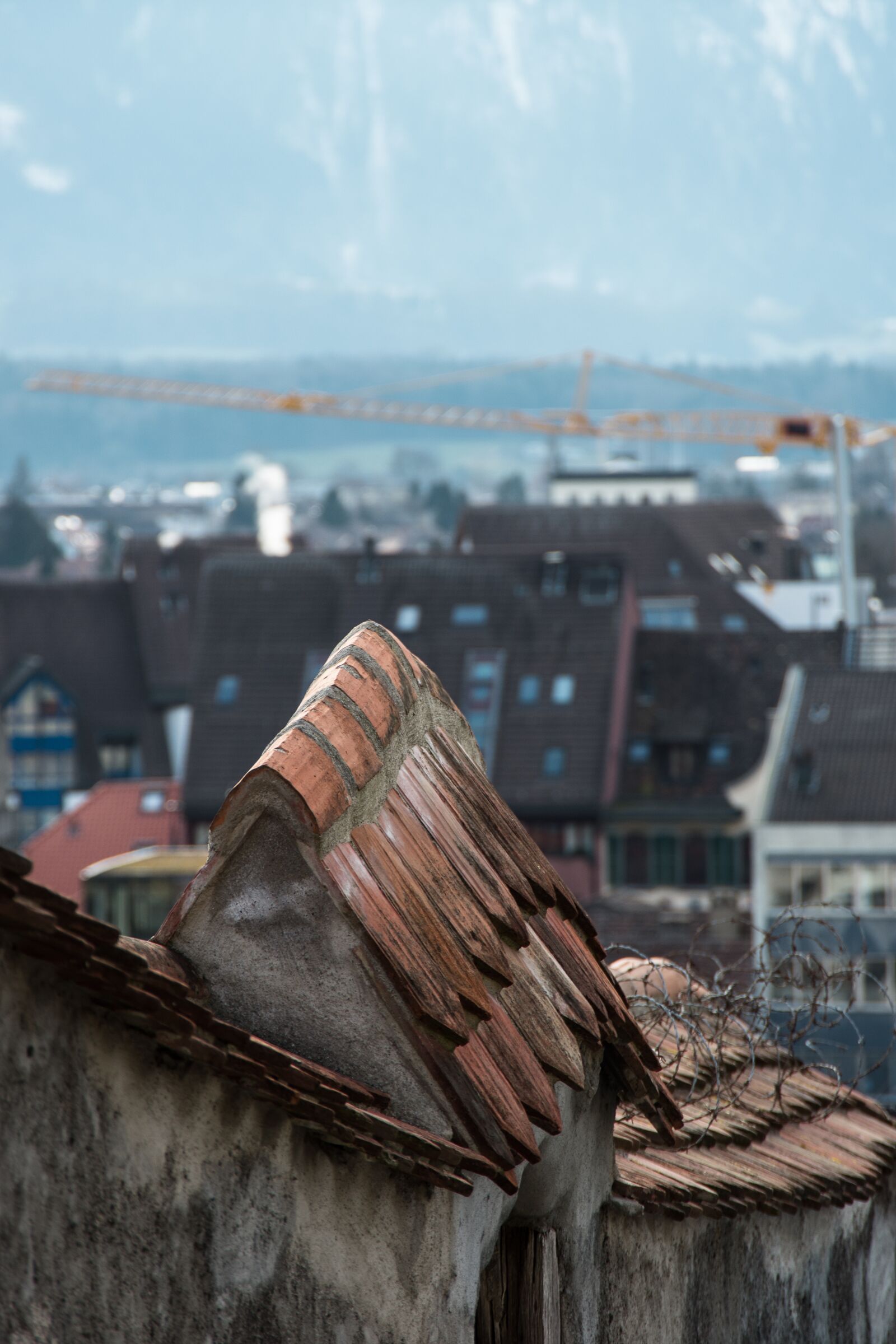 Nikon D7200 sample photo. Roof, old, gable photography
