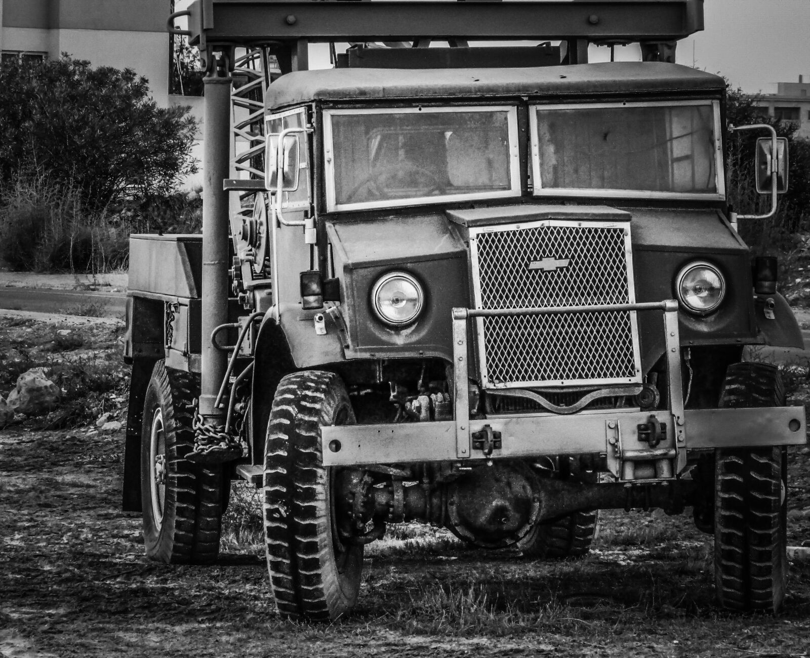 Canon PowerShot SX400 IS sample photo. Truck, tow truck, old photography