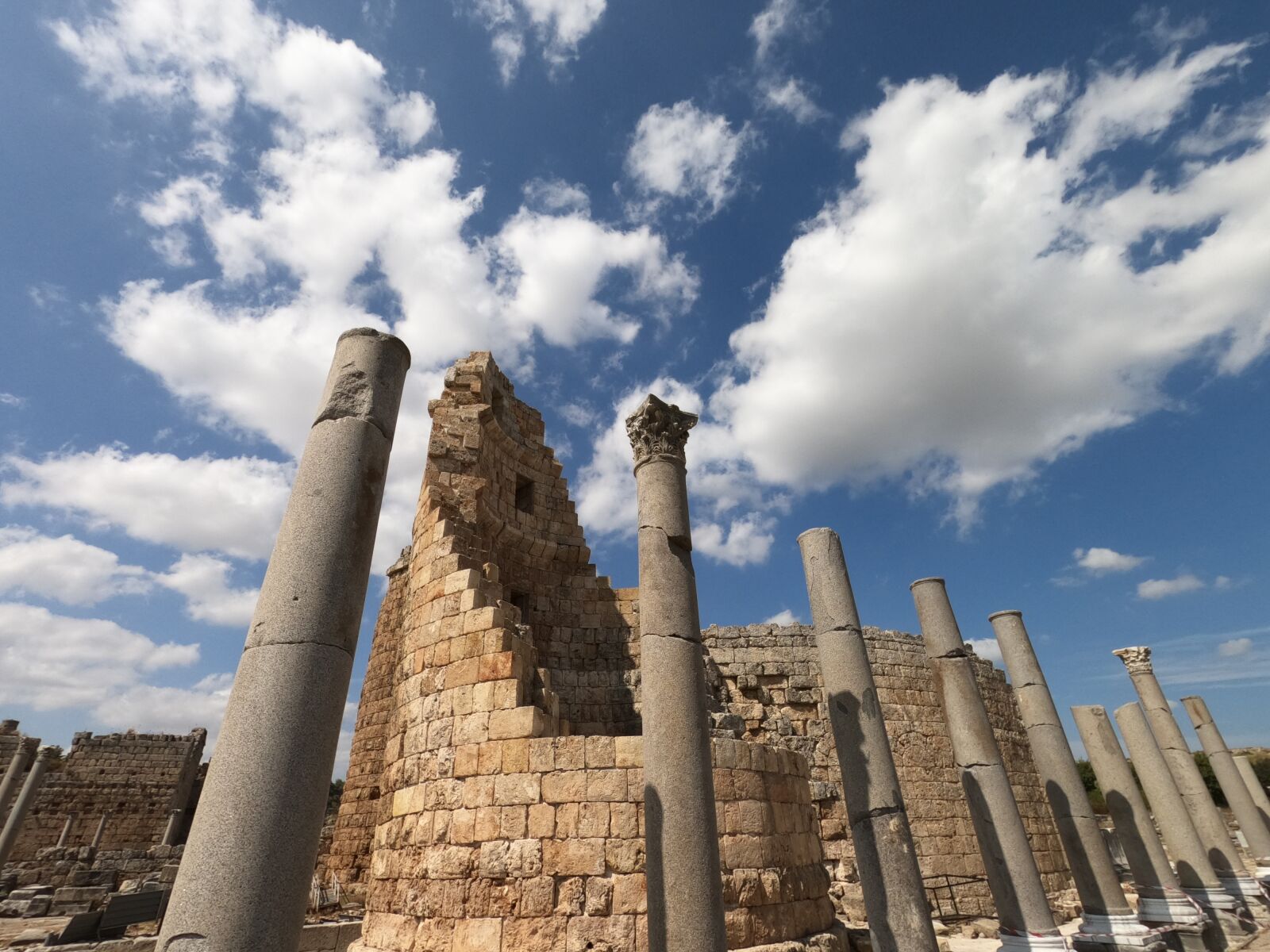 GoPro Hero8 Black sample photo. Column, colon, relic photography