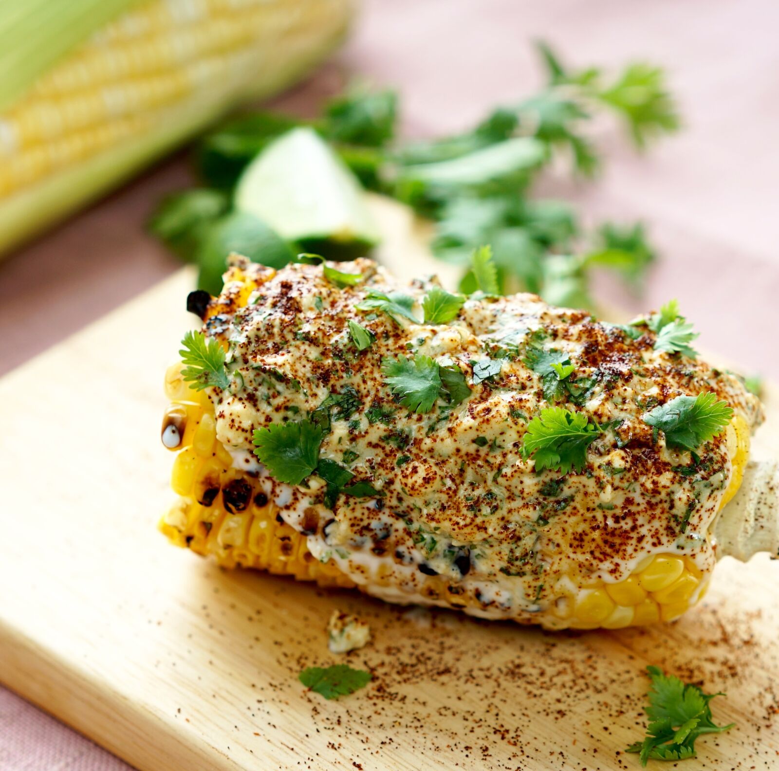 Sony a7 II + Sony Sonnar T* FE 55mm F1.8 ZA sample photo. Mexican, corn, food photography