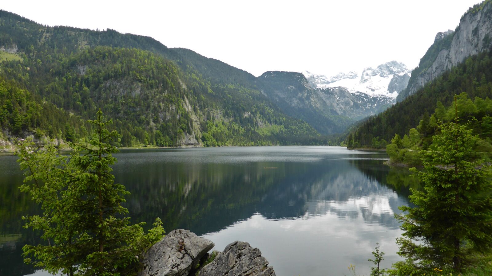 Panasonic DMC-TZ41 sample photo. Austria, lake, mountain landscape photography