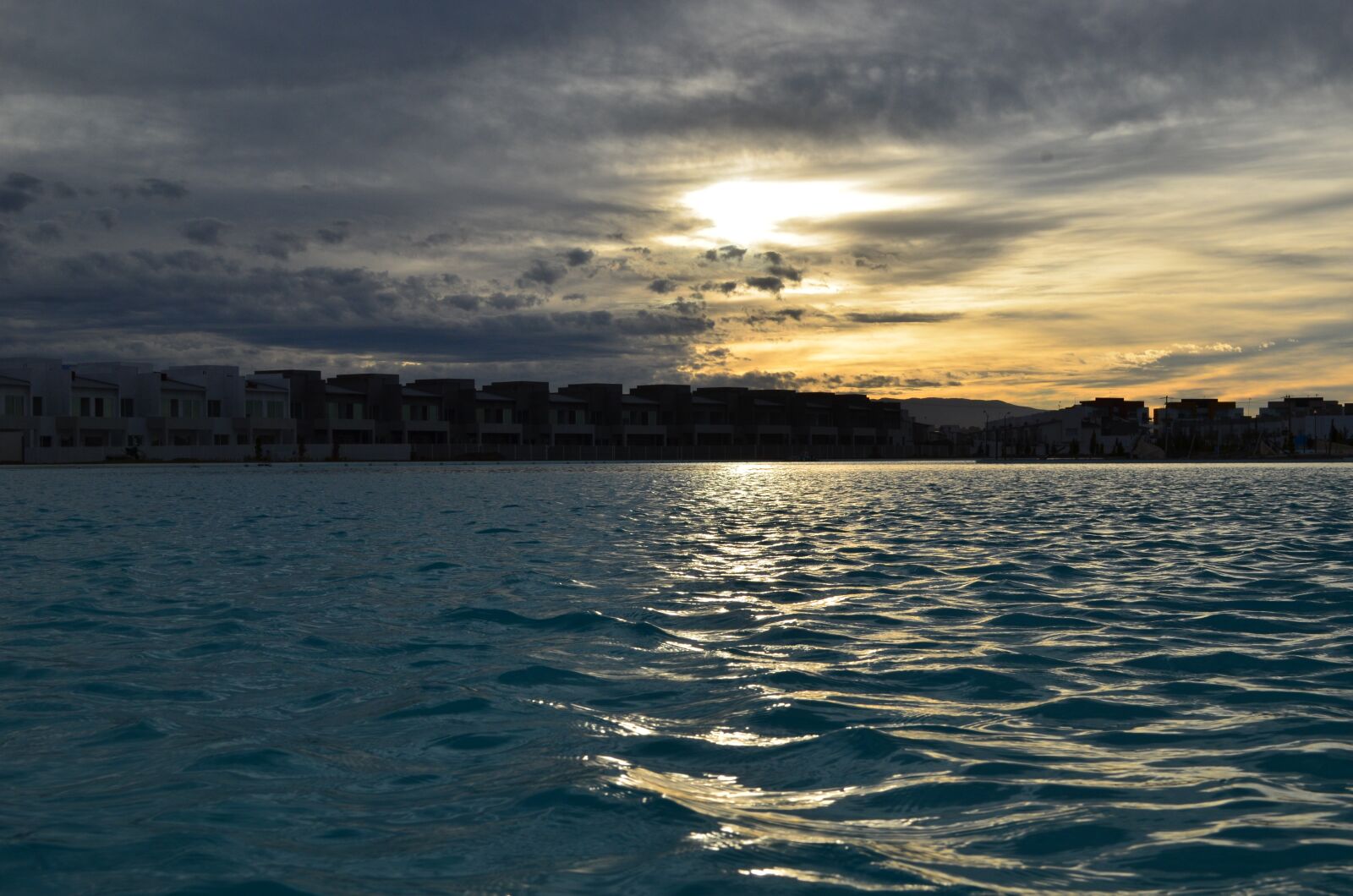 Nikon D5100 sample photo. Sunset, laguna, lake photography