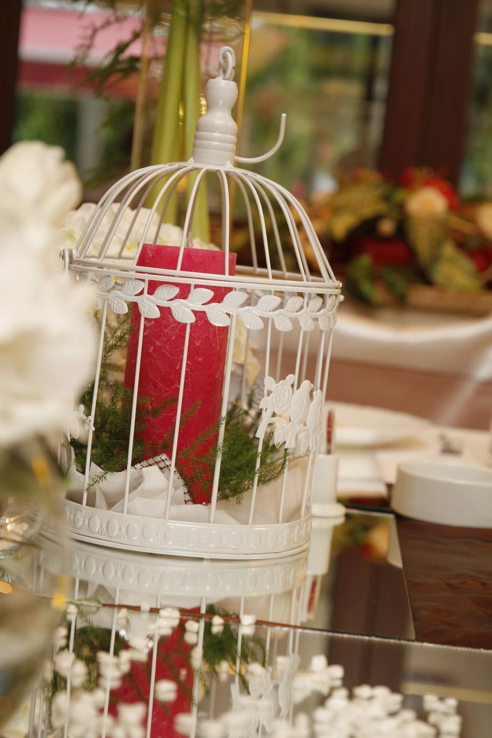 Canon EOS 7D sample photo. Cage, candle, interior decoration photography