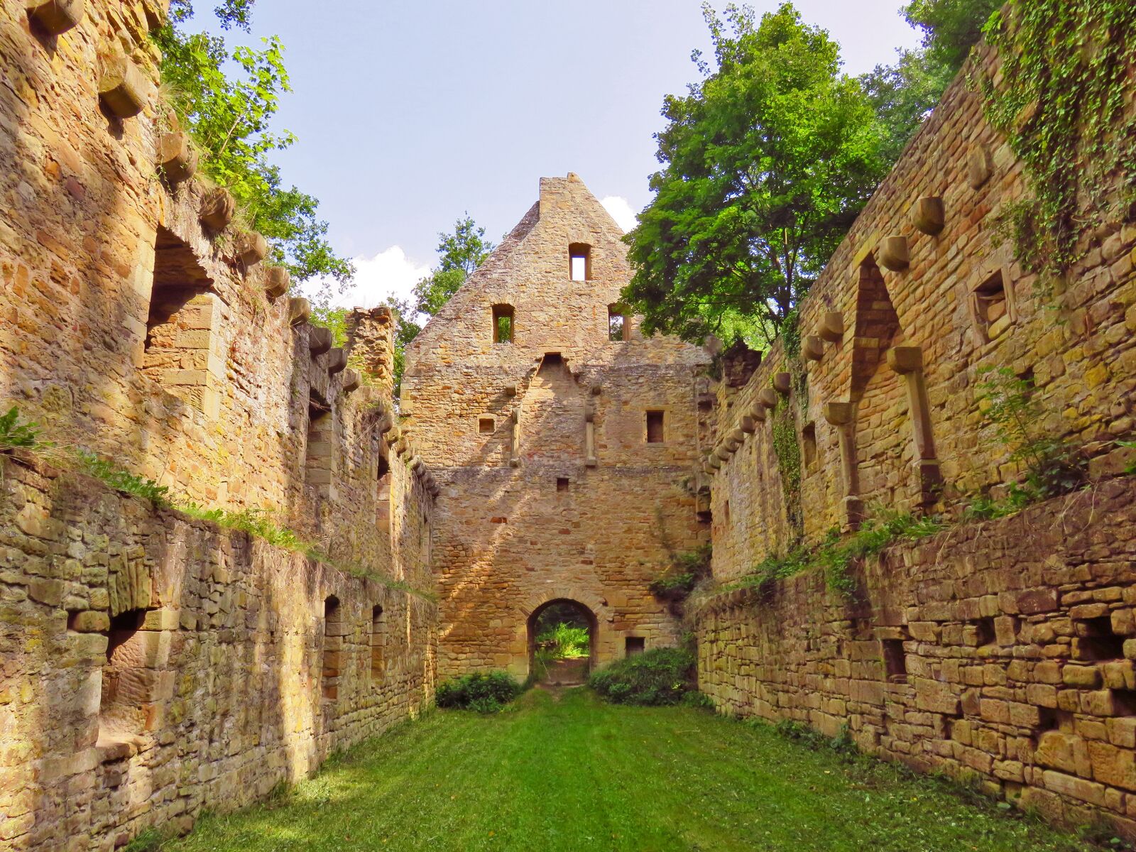 Canon PowerShot SX710 HS sample photo. Monastery ruins, mystical, monastery photography