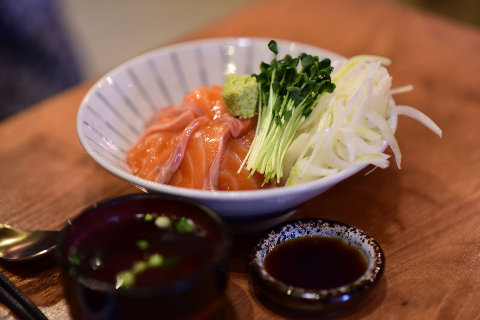 Nikon D750 sample photo. Salmon plate with rice photography