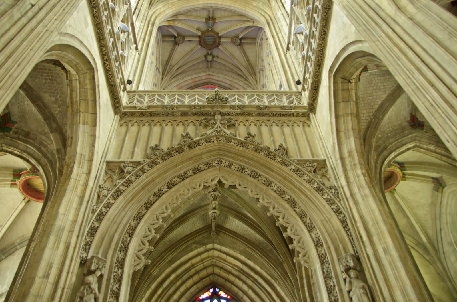Pentax K-5 sample photo. Nave, st riquier, abbey photography