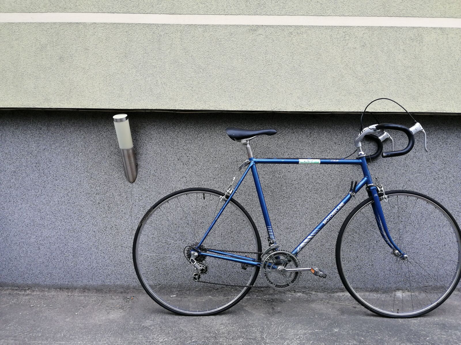HUAWEI SNE-LX1 sample photo. Bicycle, motobecane, blue photography