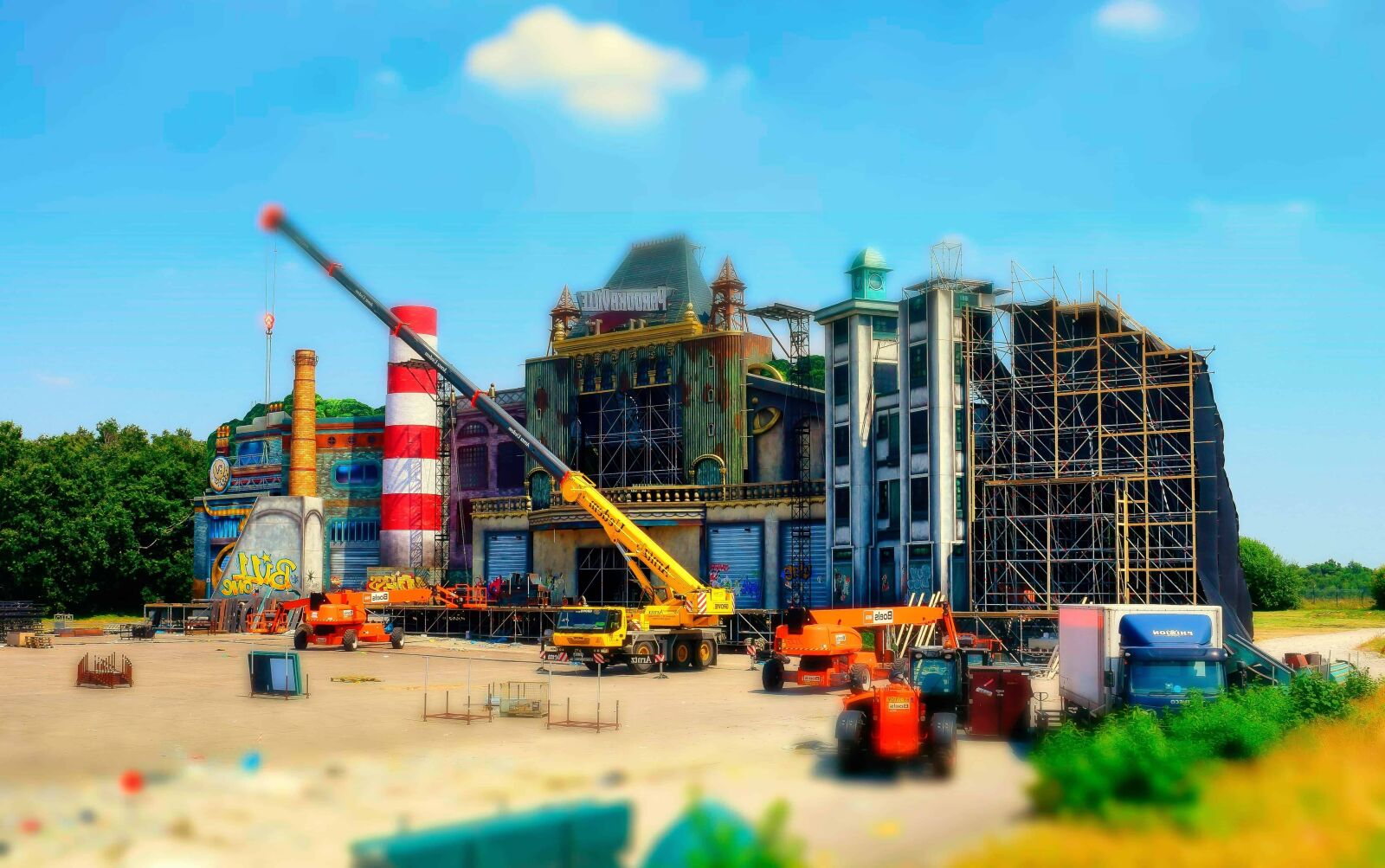 Nikon D3300 sample photo. Crane, construction, sky, architecture photography