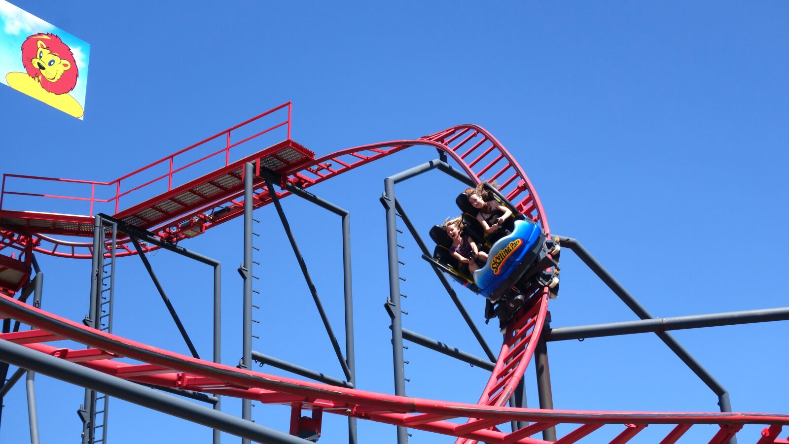 Sony Cyber-shot DSC-RX100 II sample photo. Roller coaster, fun, theme photography