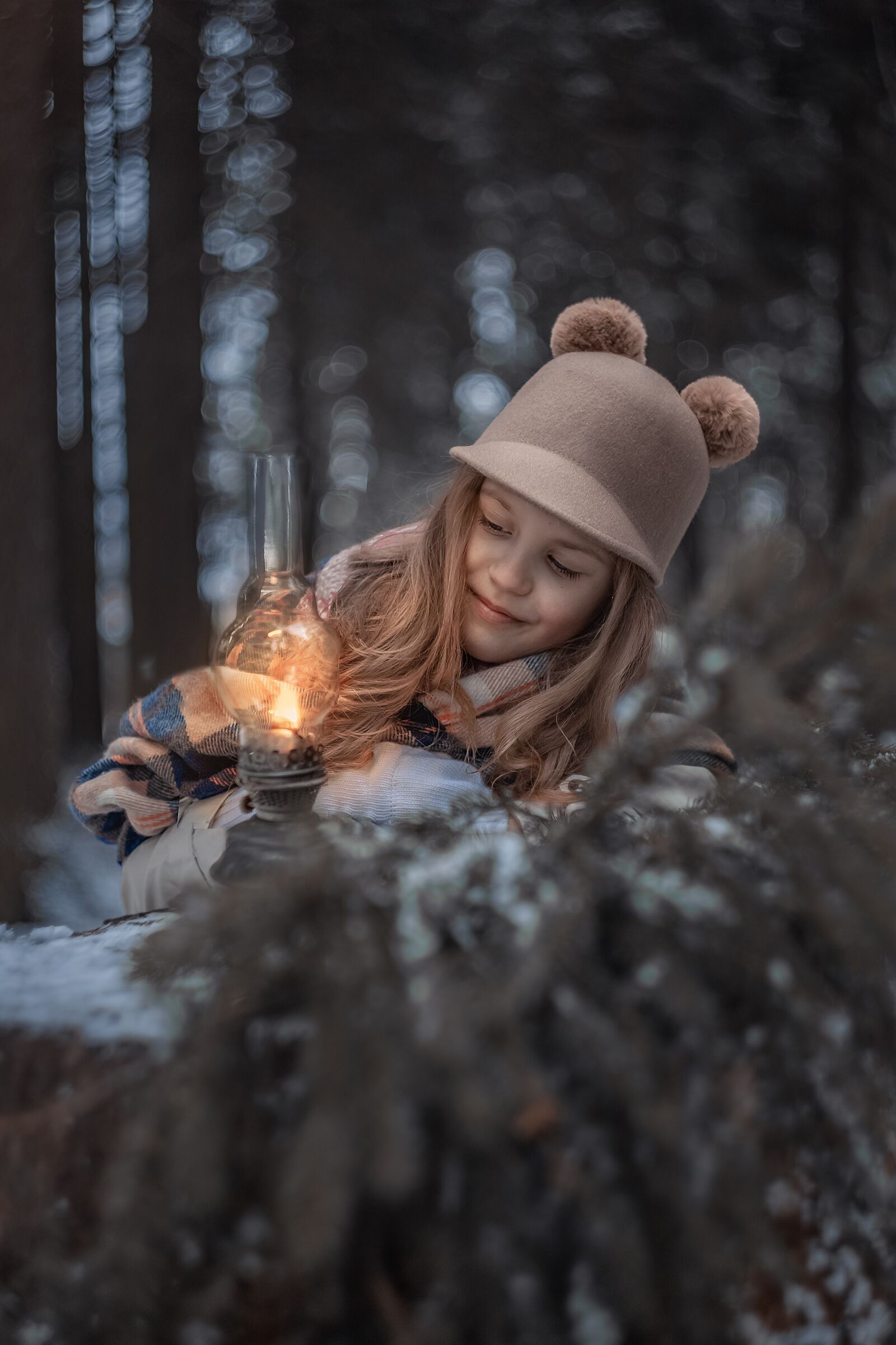 Canon EOS 6D Mark II sample photo. Girl, baby, forest photography