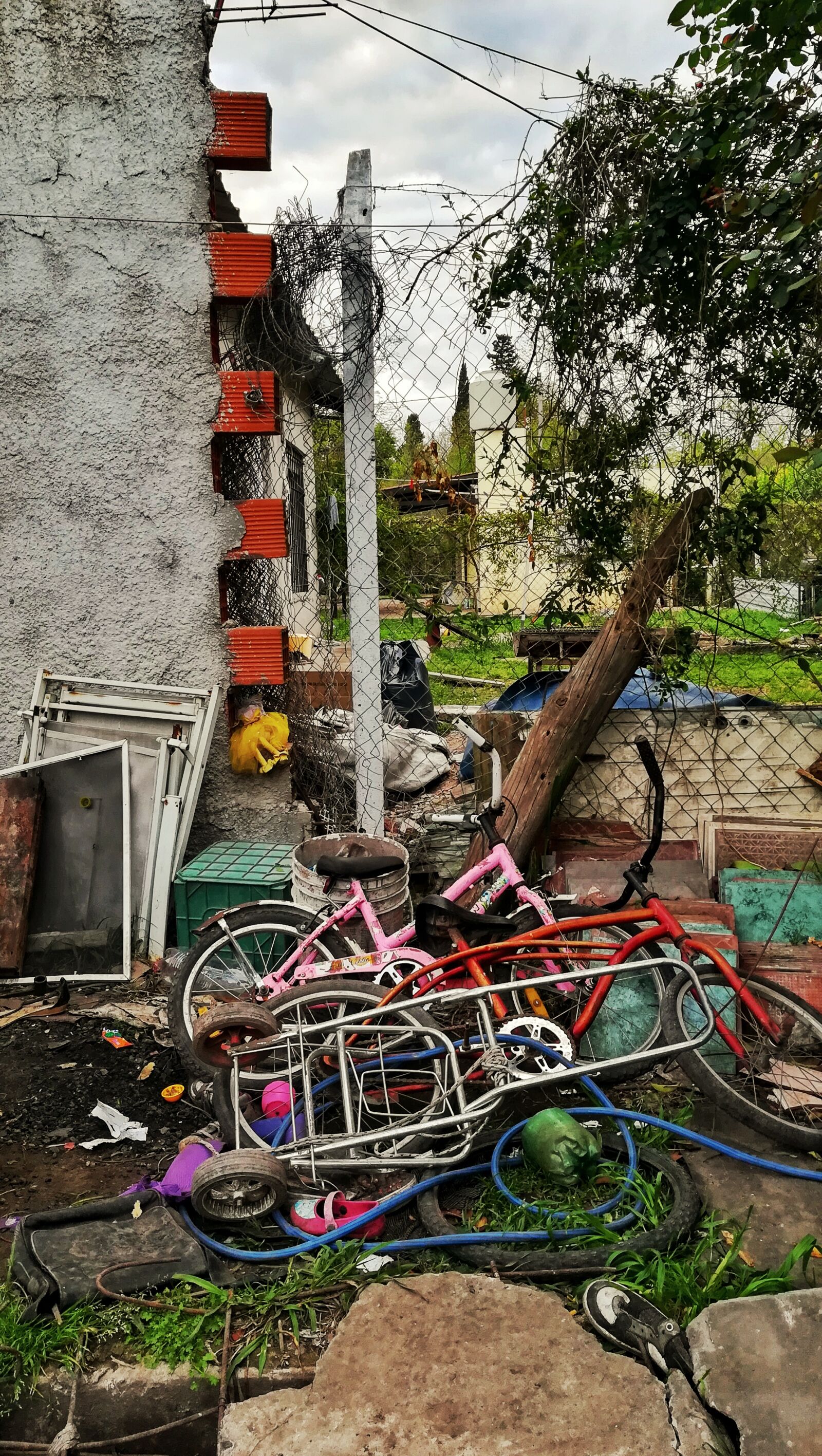 HUAWEI P10 lite sample photo. Bike, country, side, misery photography