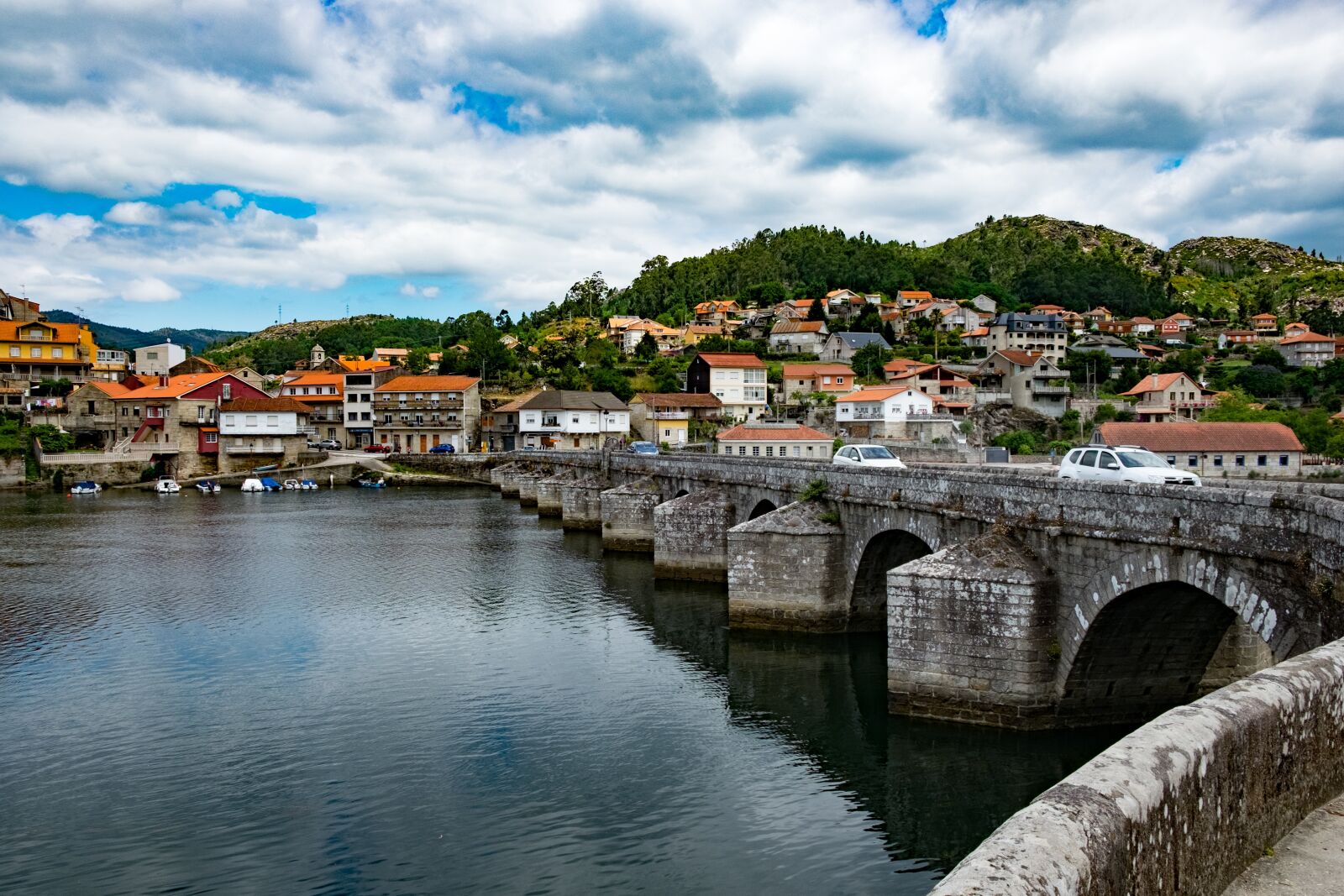 Fujifilm X-T10 sample photo. Spain, bridge, river photography