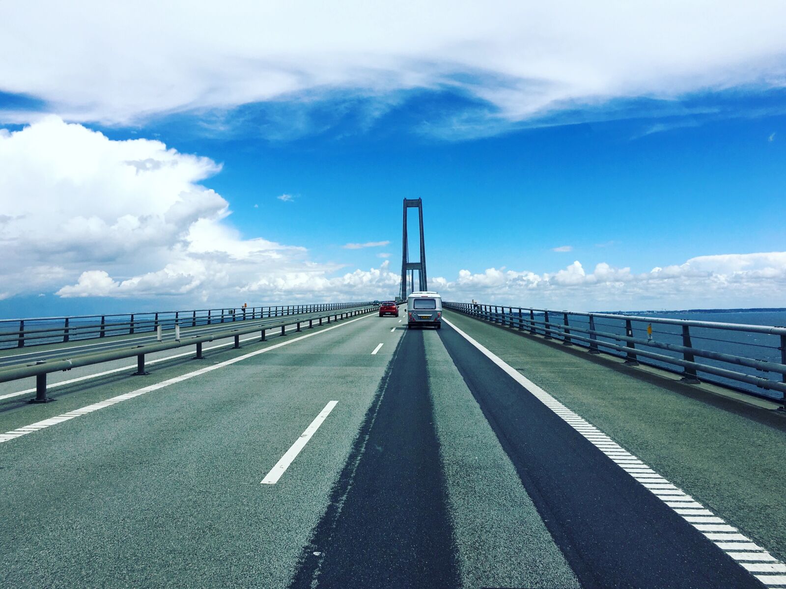 Apple iPhone 6s sample photo. Denmark, sweden, bridge photography