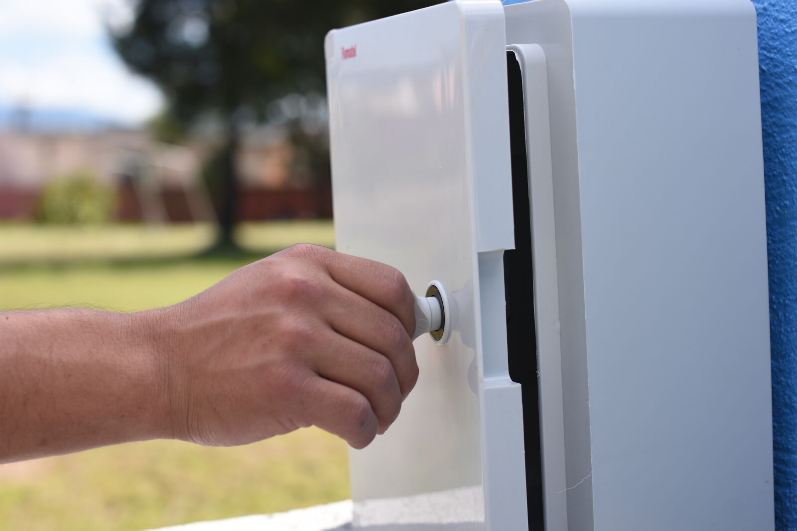 Nikon D7200 sample photo. Electrical box, cabinet electrical photography