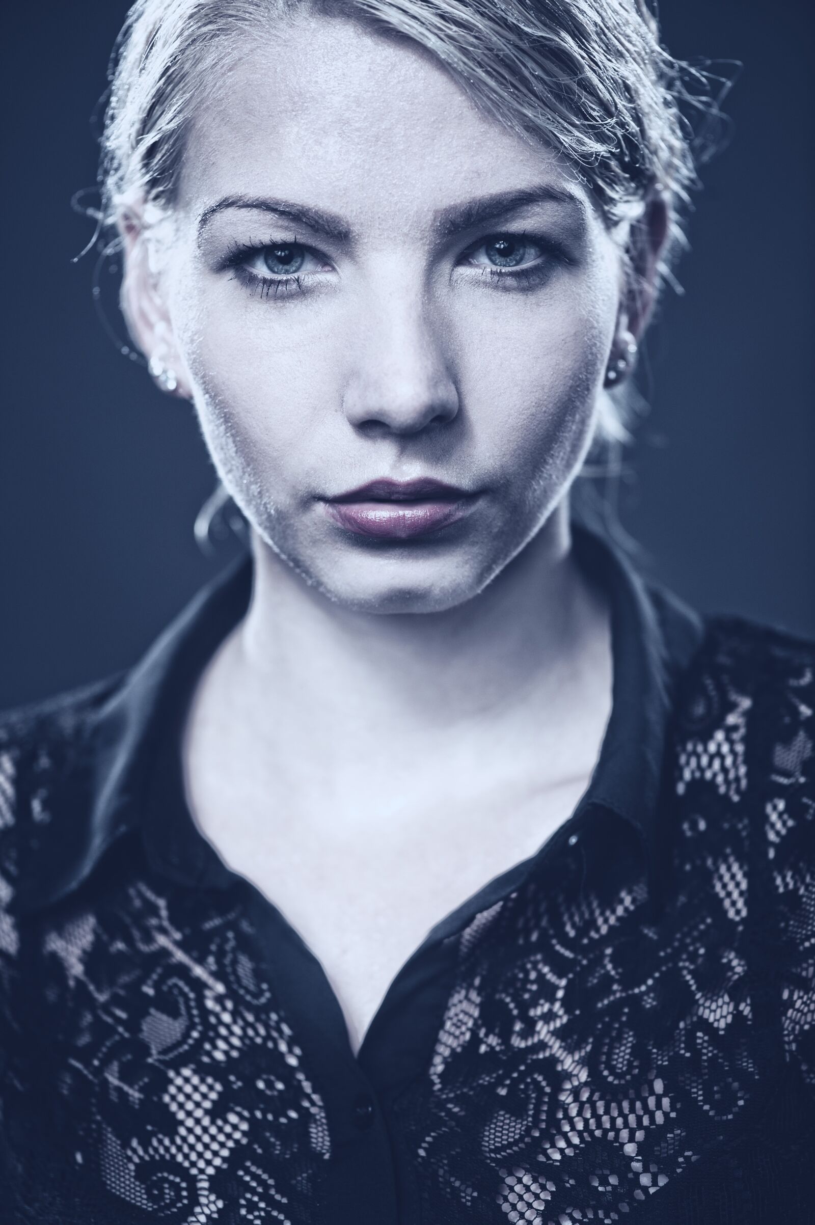 Nikon D3 sample photo. Portrait, wetlook, woman photography