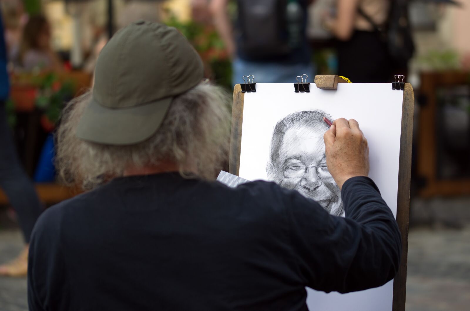 Nikon D5100 sample photo. Painter, artist, talent photography
