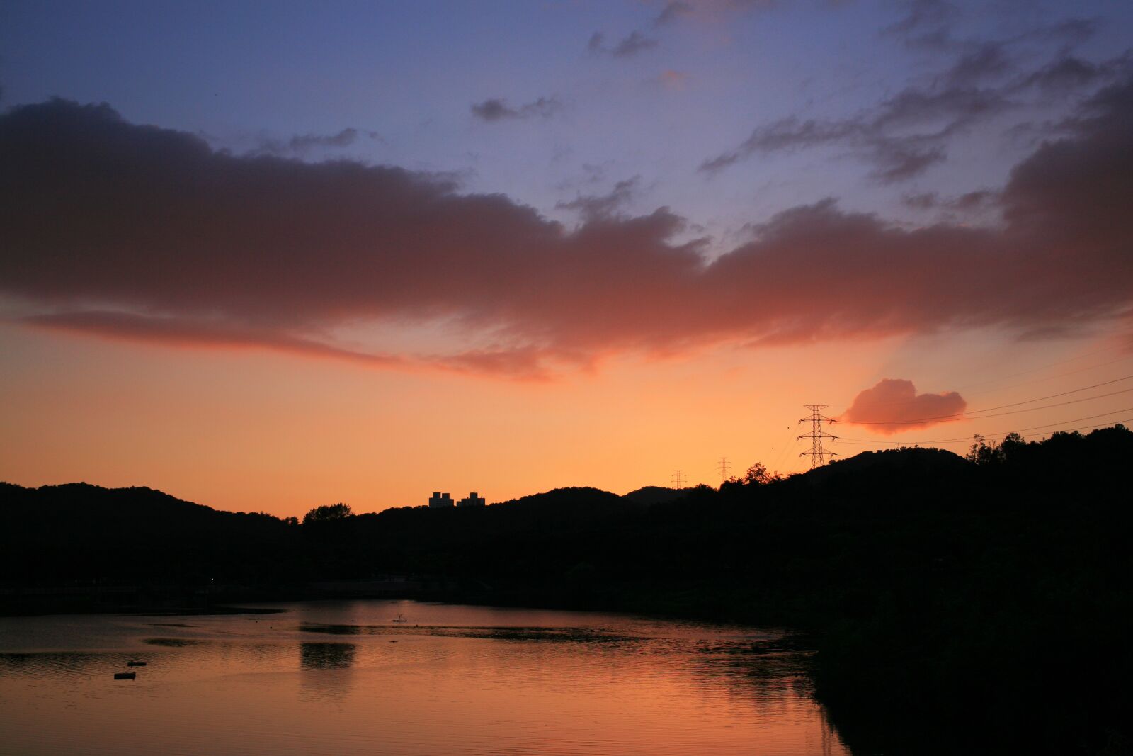 Canon EOS 5D sample photo. Sunset, landscape, sky photography