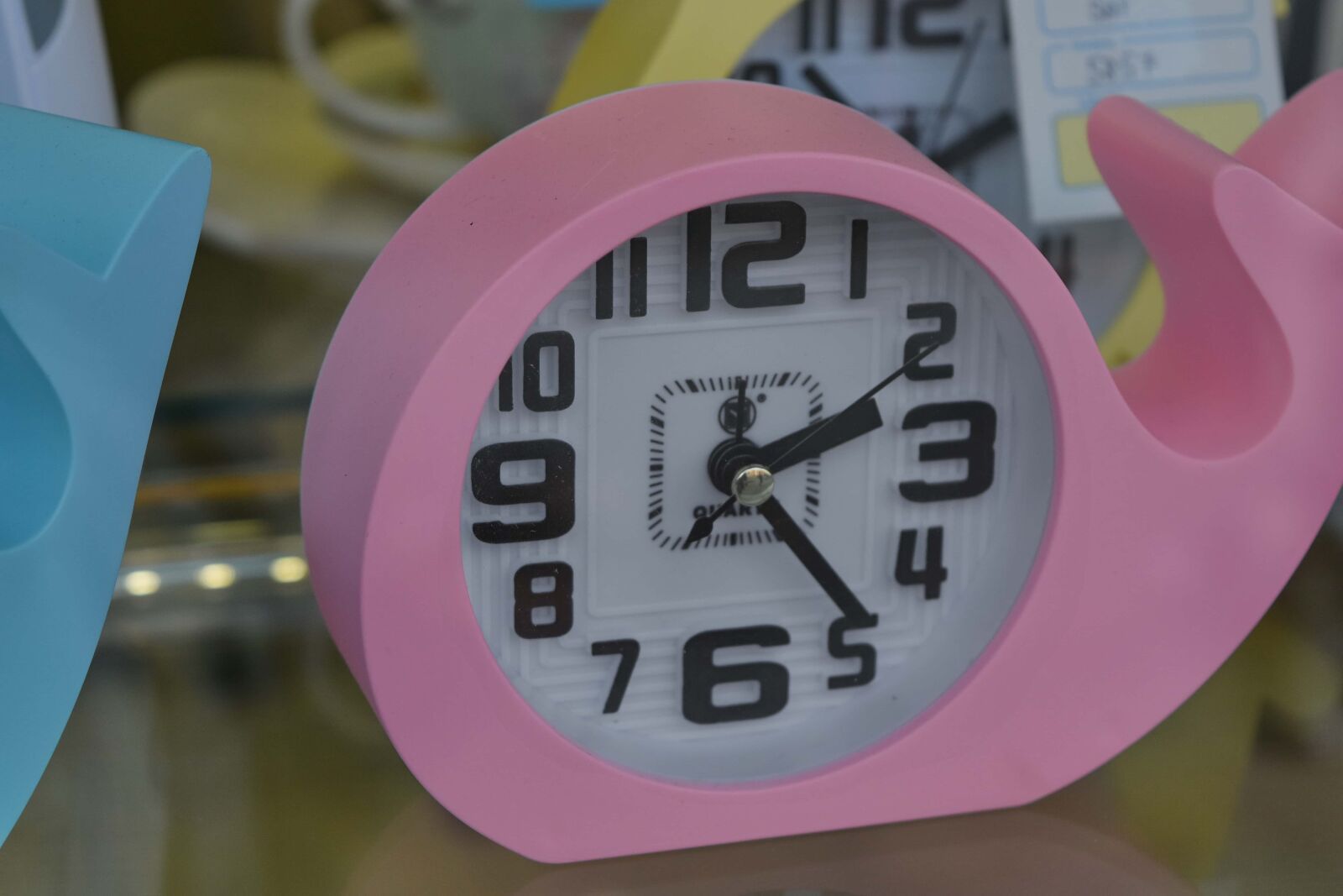 Nikon D5500 sample photo. Number, pink, analog clock photography