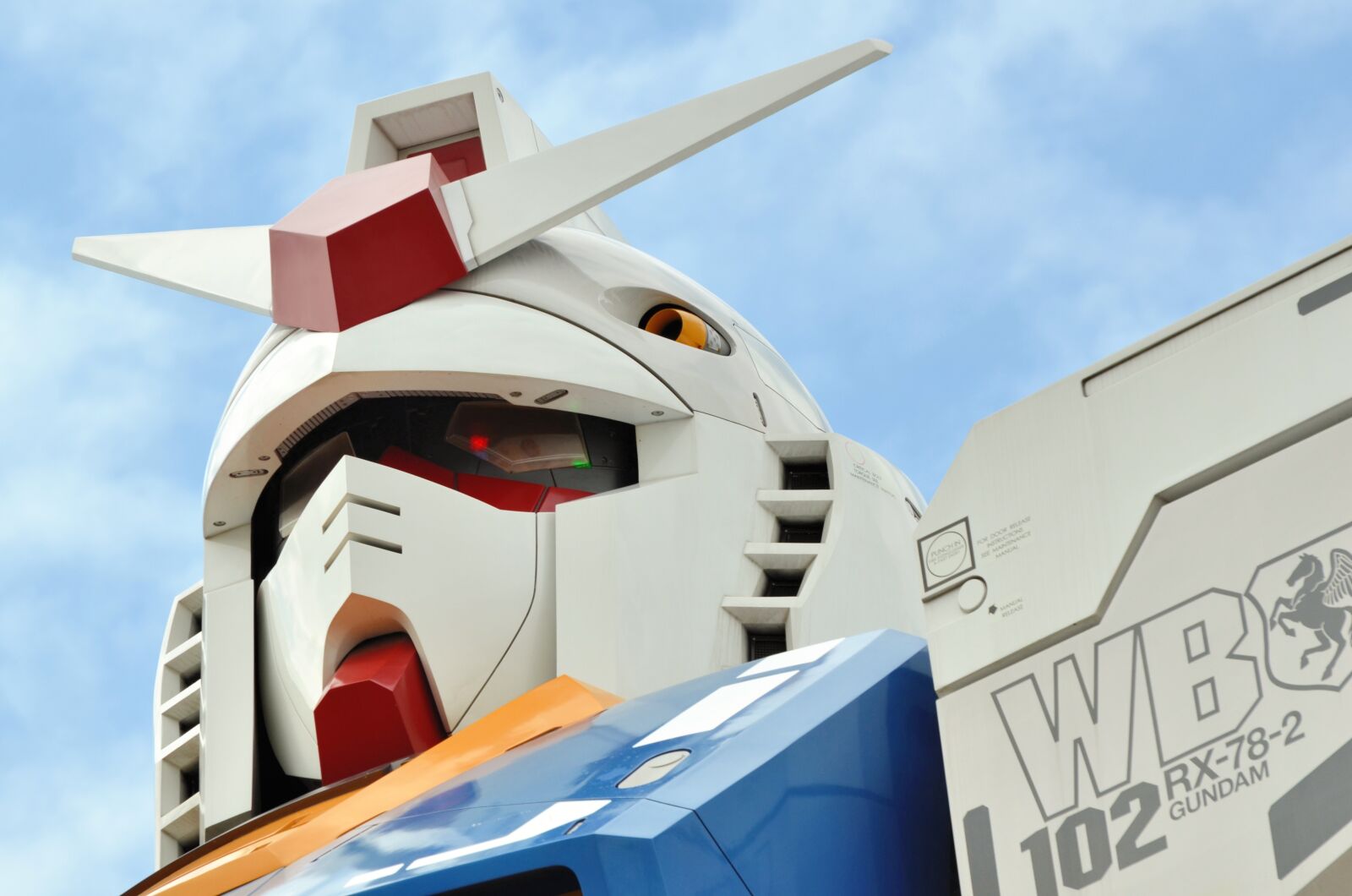 Nikon D7000 sample photo. Robot, sky, japan photography