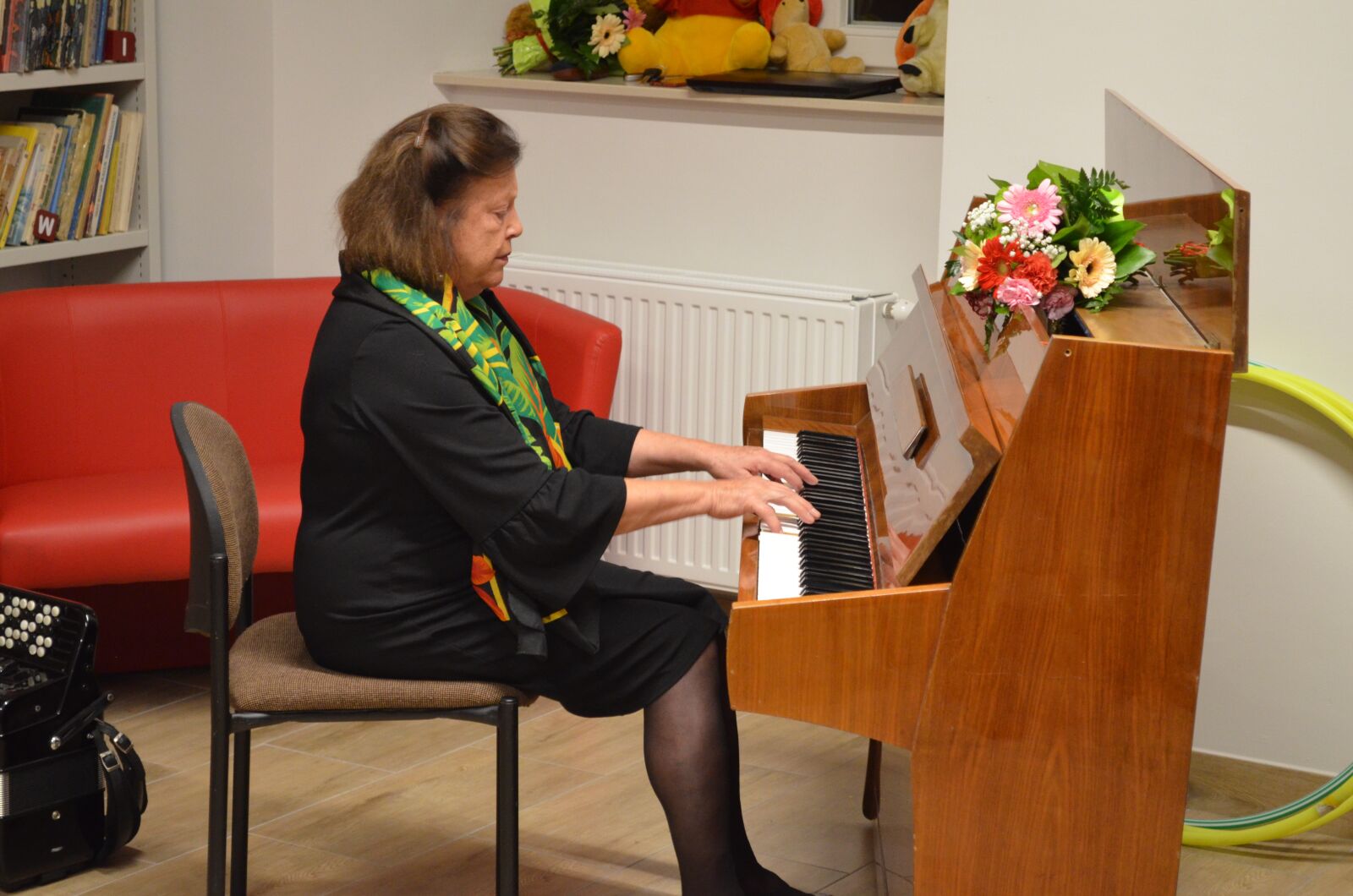 Nikon D5100 sample photo. Pianist, dedek, music photography