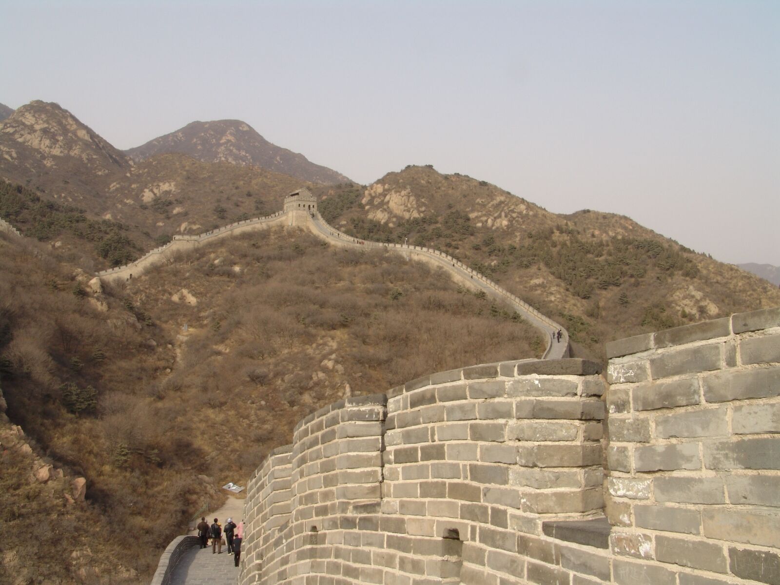 Sony DSC-F828 sample photo. China, wall, beijing photography