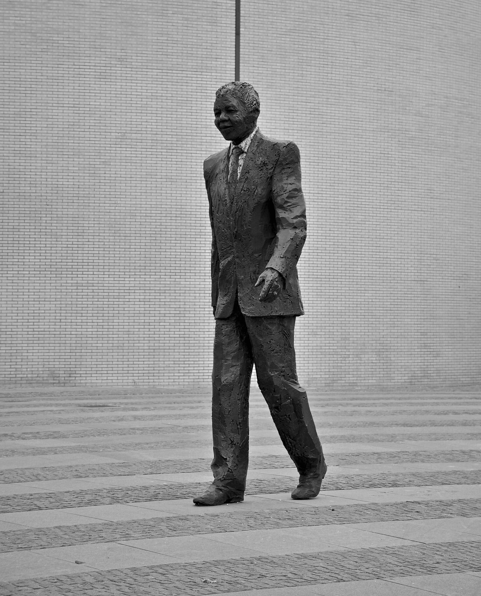 Nikon D7100 sample photo. Nelson mandela, statue, politics photography