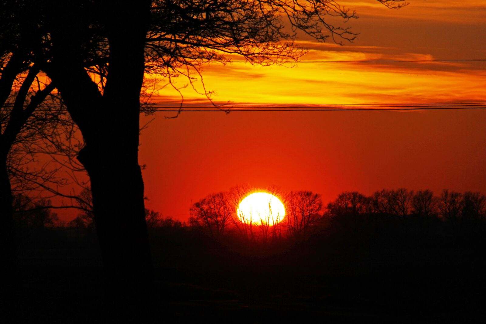 Canon EF-S 55-250mm F4-5.6 IS STM sample photo. Sunset, evening sky, abendstimmung photography