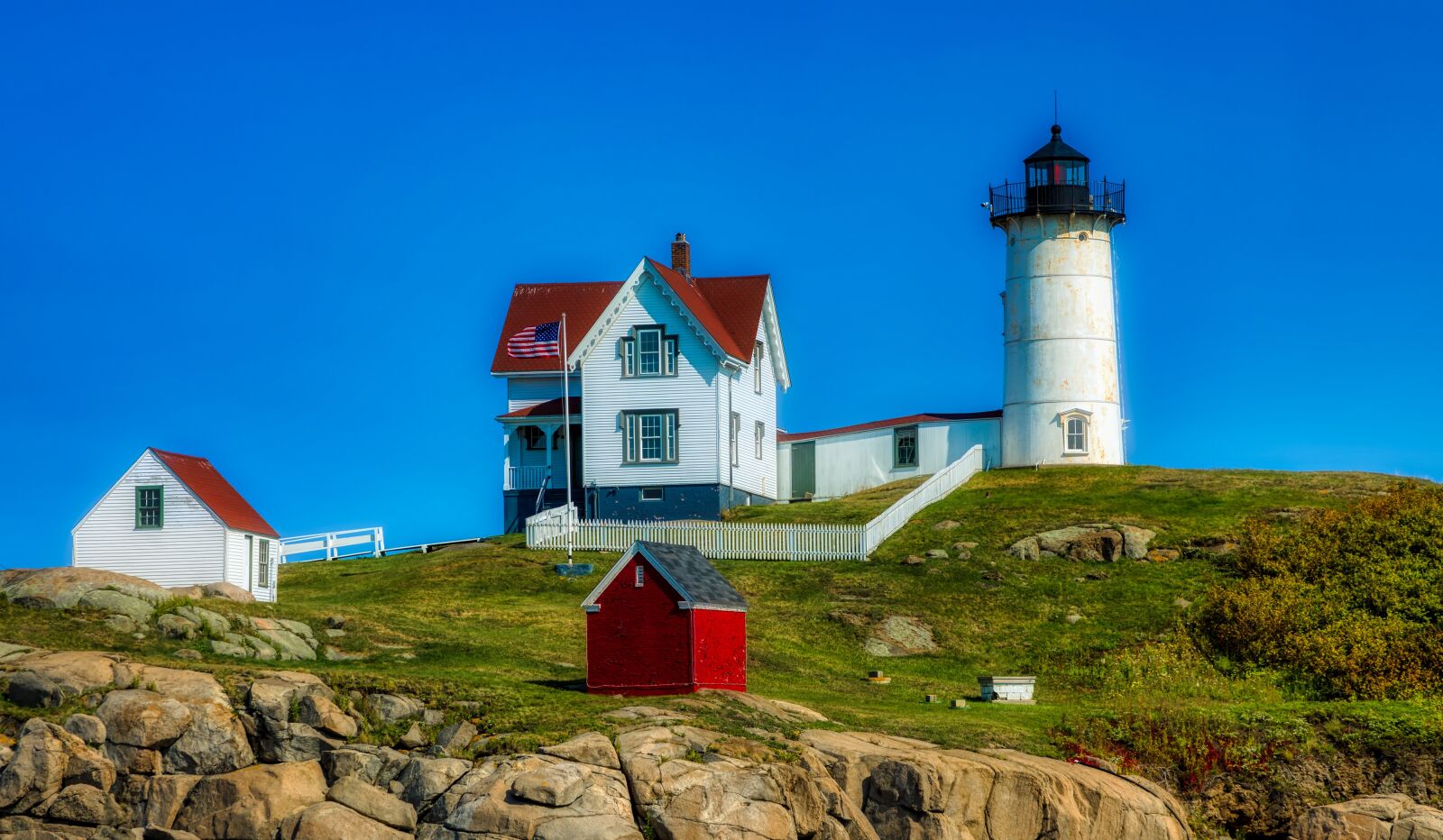 Canon EF 24-105mm F4L IS II USM sample photo. Cape neddick, maine, america photography