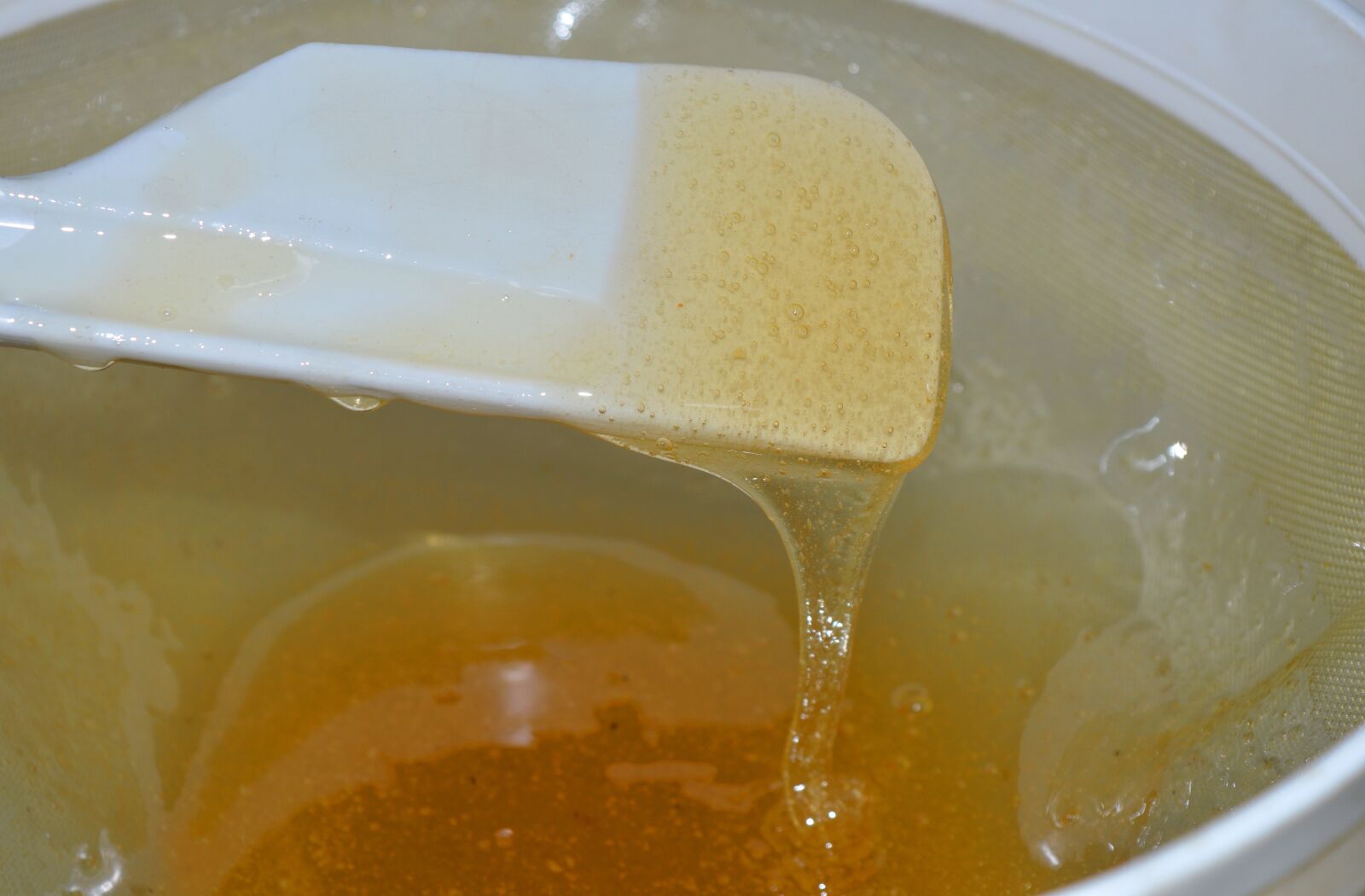 Nikon D3200 sample photo. Rape honey, honey, liquid photography
