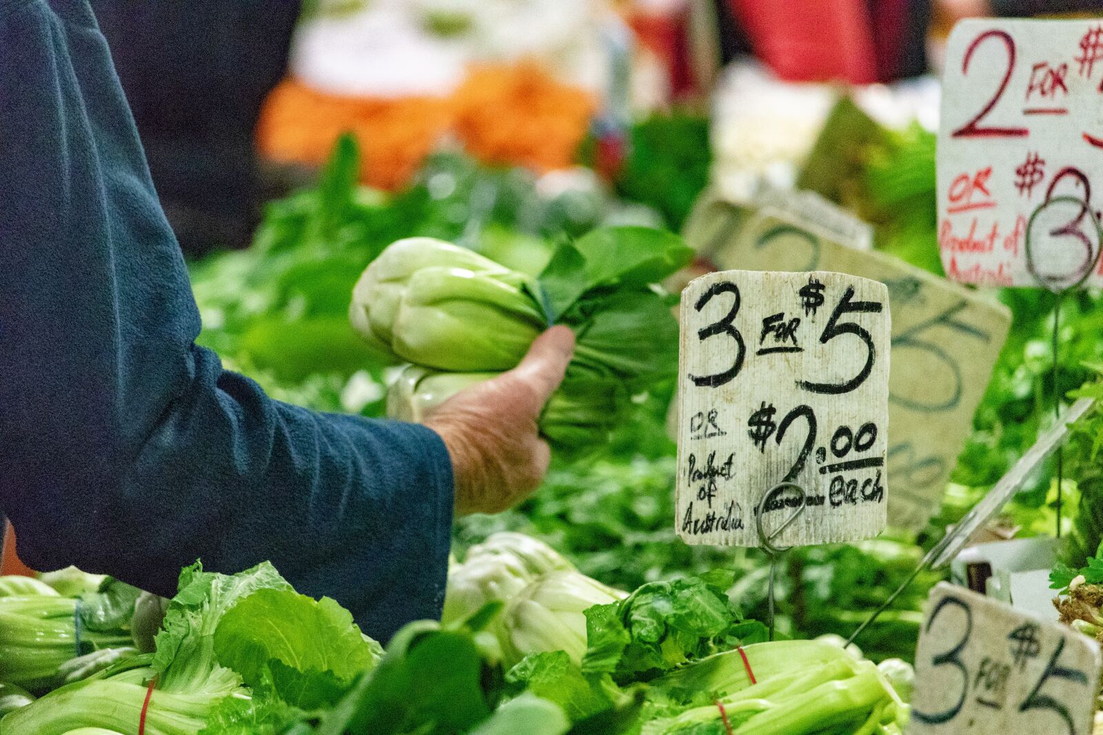 Canon EOS 200D (EOS Rebel SL2 / EOS Kiss X9) sample photo. Market, vegetables, fresh photography