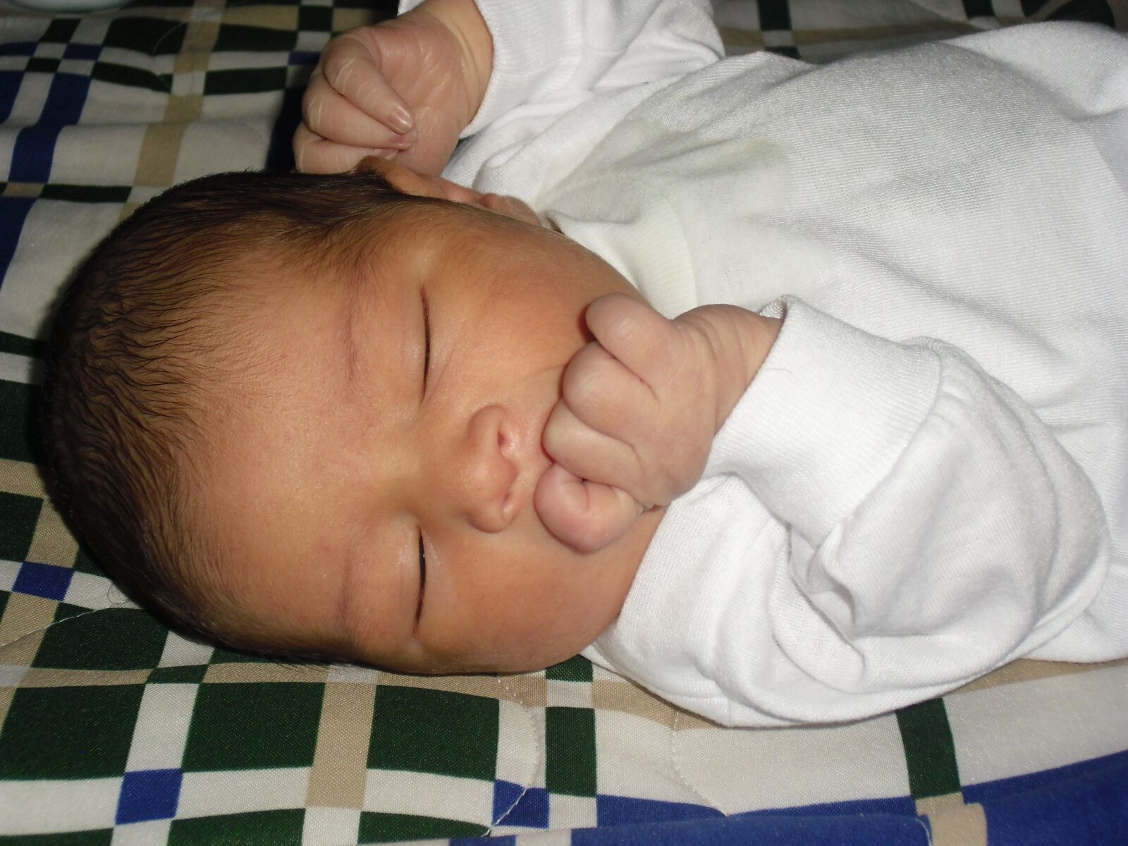 CASIO EX-Z35 sample photo. Baby, sleep, sleeping baby photography