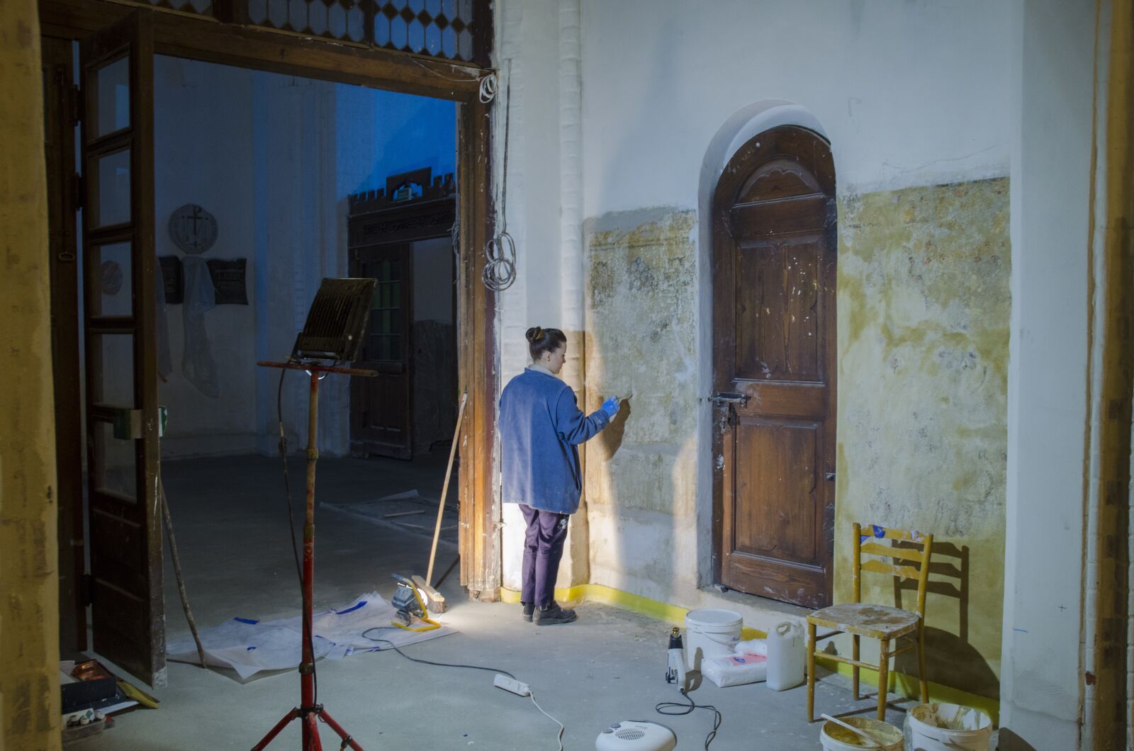 Nikon D7000 sample photo. Renovation, cathedral, restore photography