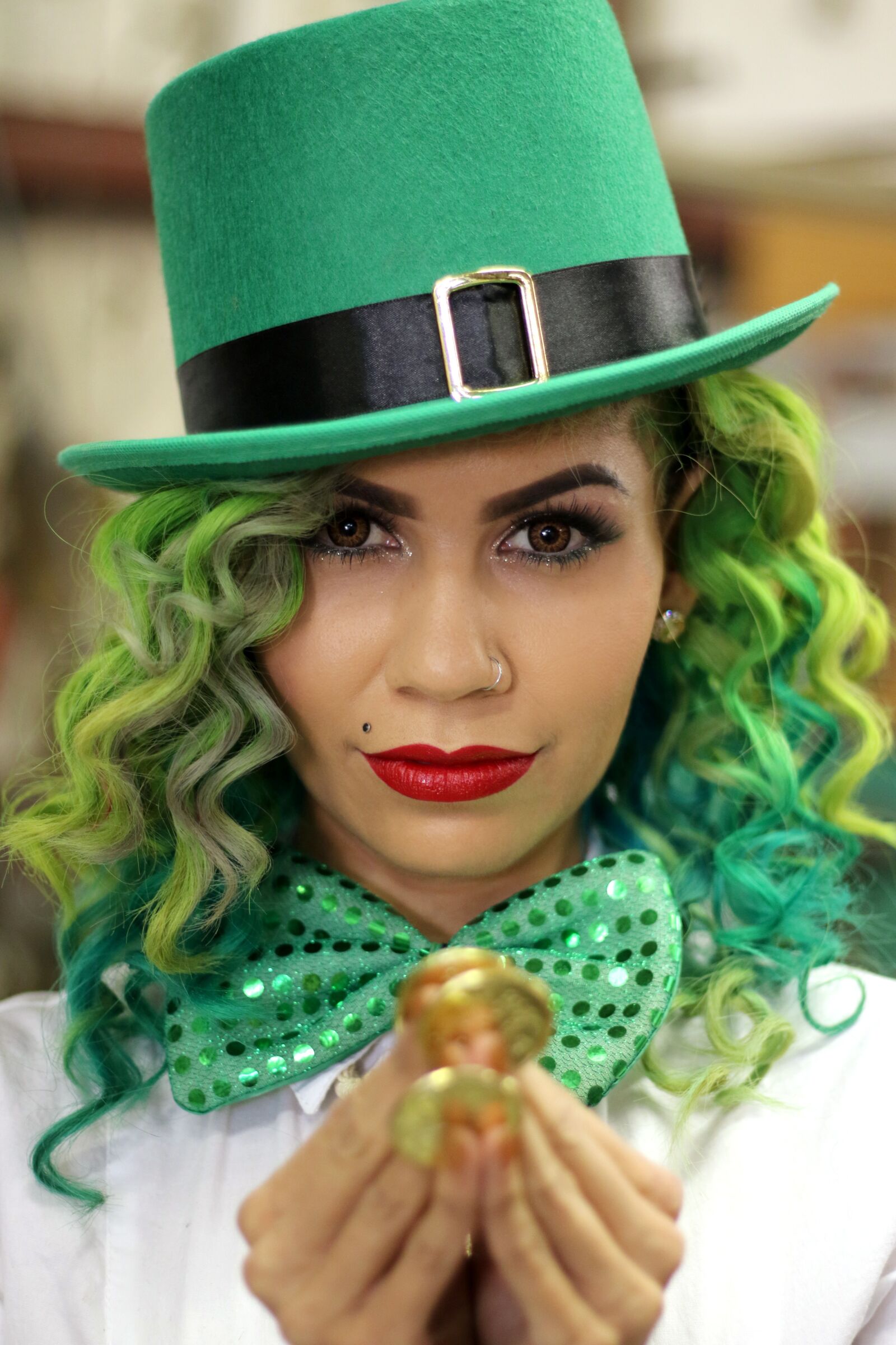 Canon EOS 7D Mark II sample photo. St patrick's day, saint photography