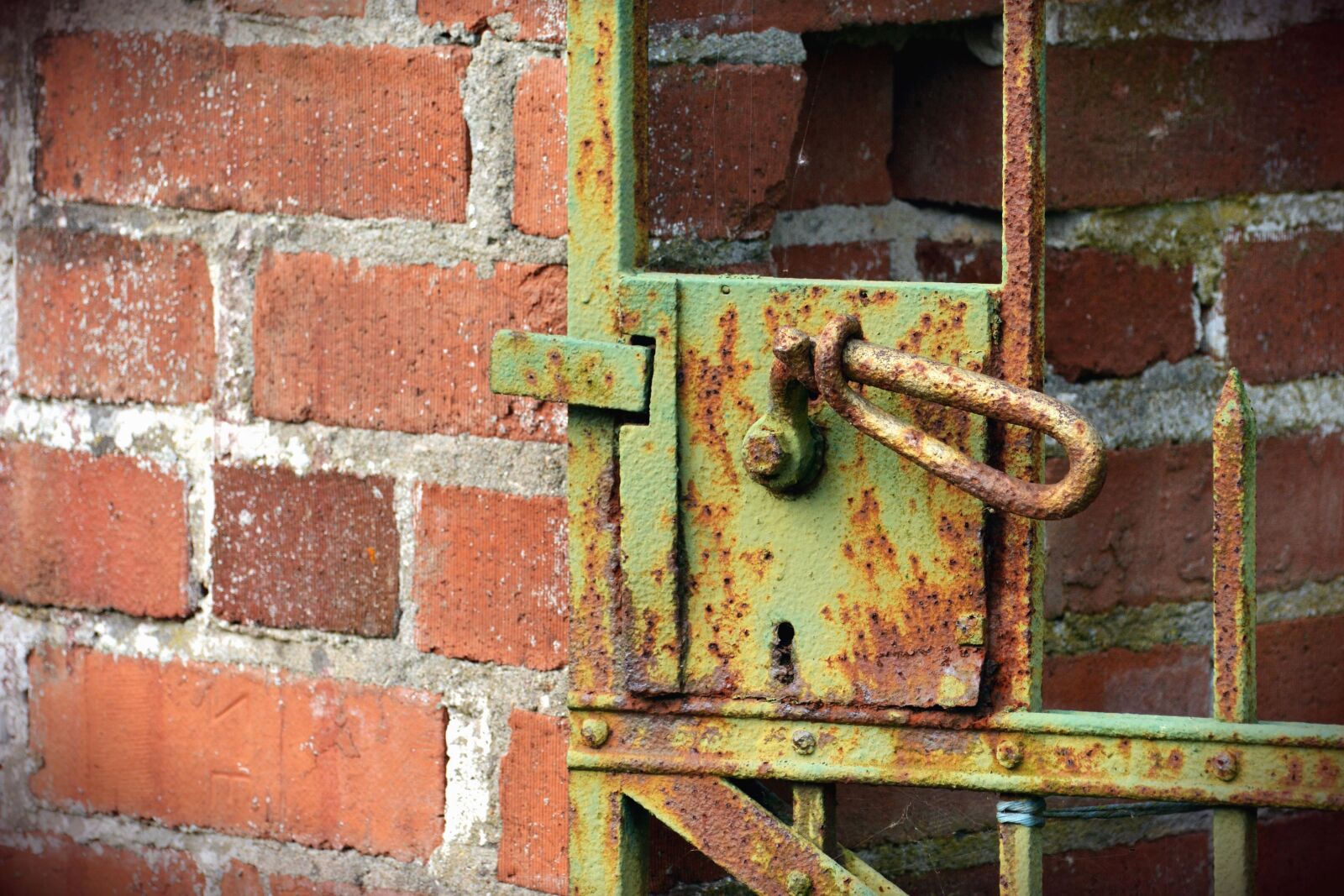 Nikon D5200 sample photo. Lock, antique, door handle photography