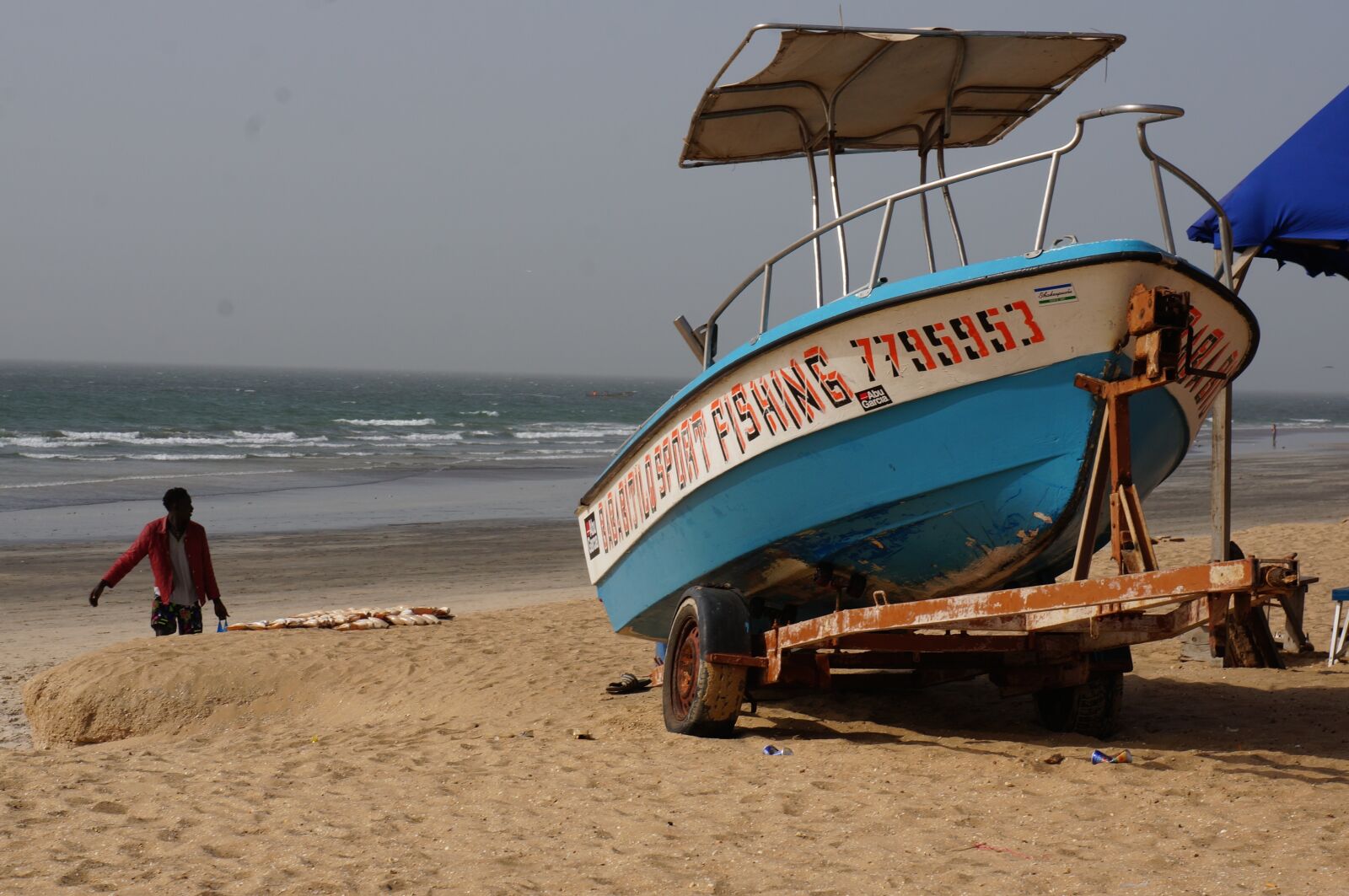 Sony Alpha NEX-5R sample photo. Boat, fishing boat, ocean photography
