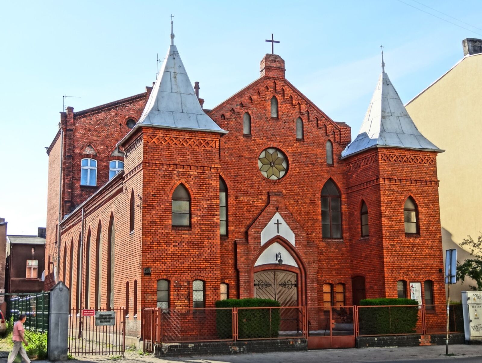 Sony Cyber-shot DSC-HX20V sample photo. Methodist church, bydgoszcz, religious photography