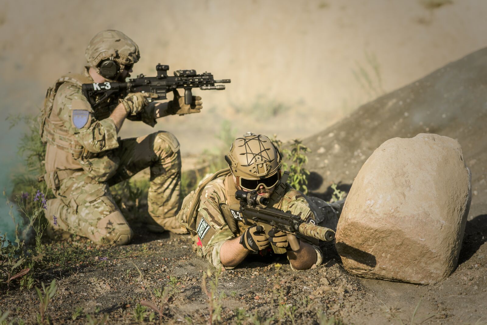 Nikon D600 sample photo. War, desert, guns photography
